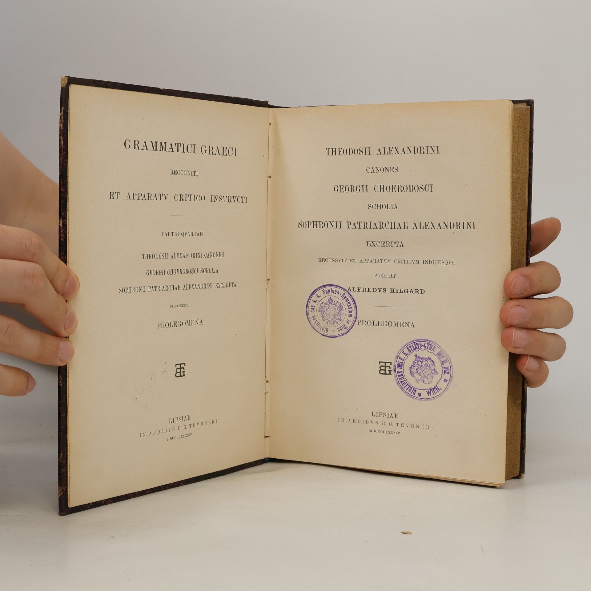 Collectif d'auteurs Theodosii Alexandrini Canones. Georgii Choerobosci Scholia