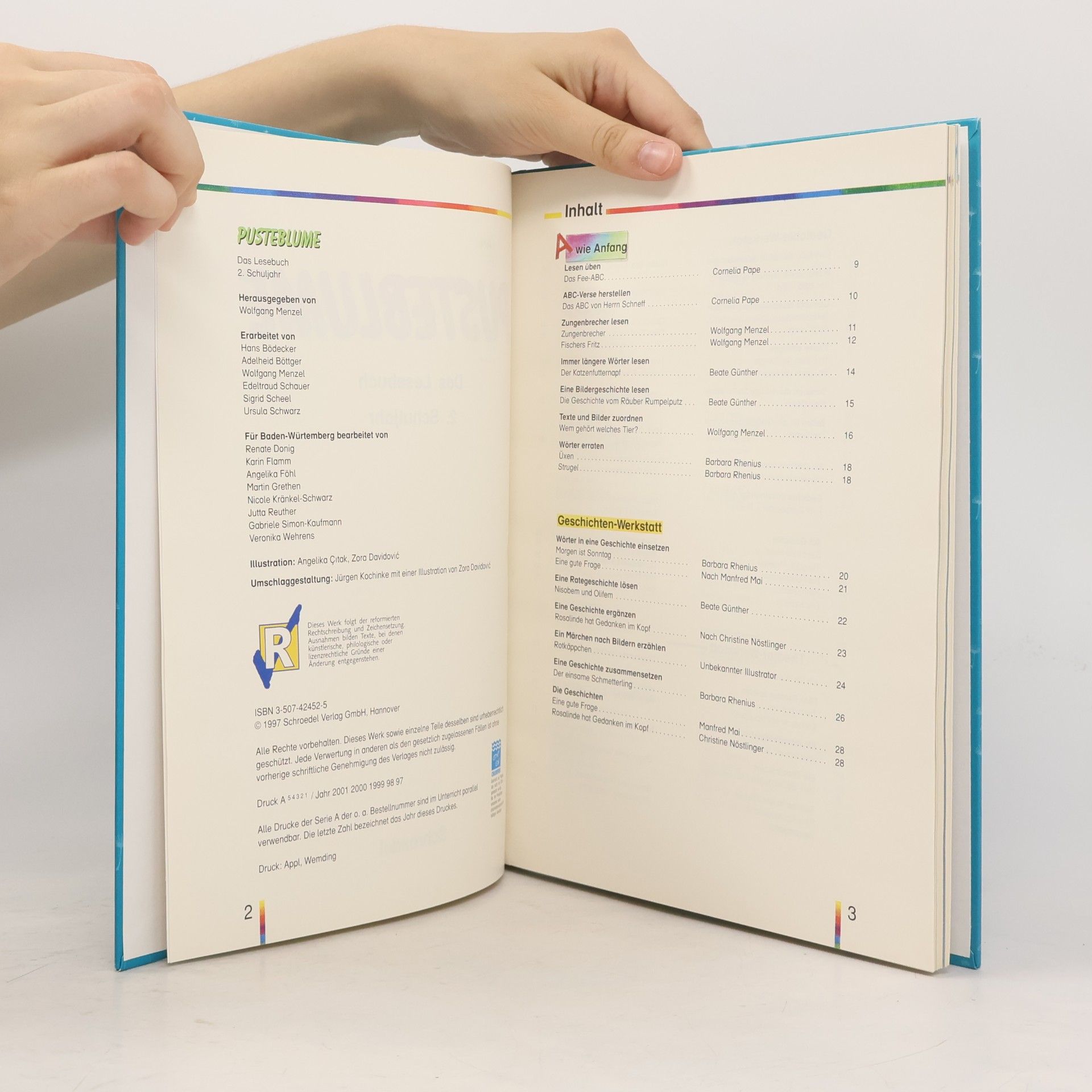 Renate Donig Pusteblume - Das Lesebuch Prüfauflage