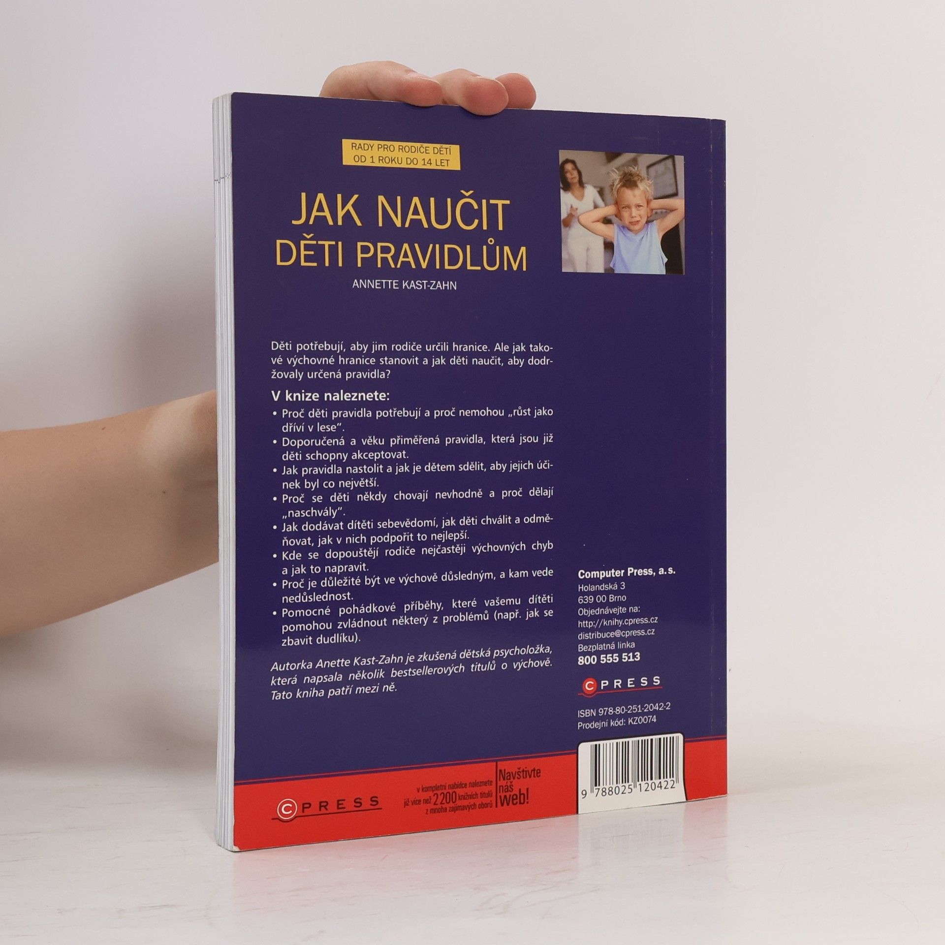 Annette KastZahn Jak naučit děti pravidlům.