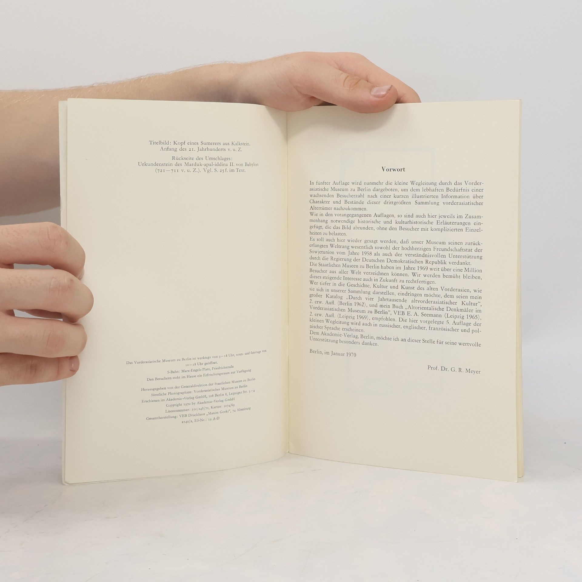 G. R. Meyer Was uralte Denkmäler Erzählen