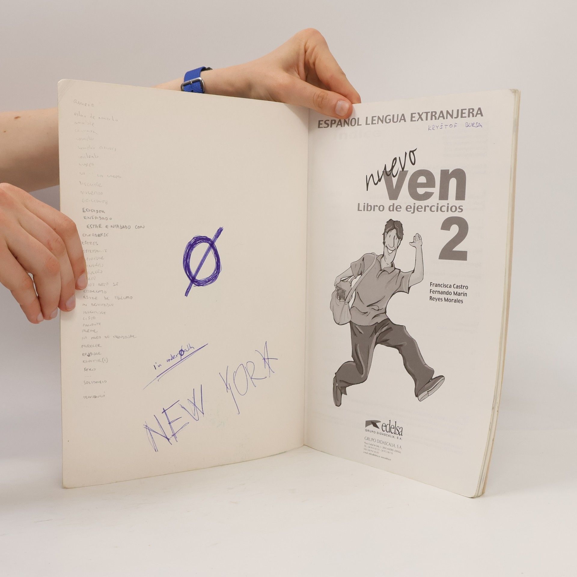 Francisca Castro Viudez Nuevo ven 2 : libro de ejercicios
