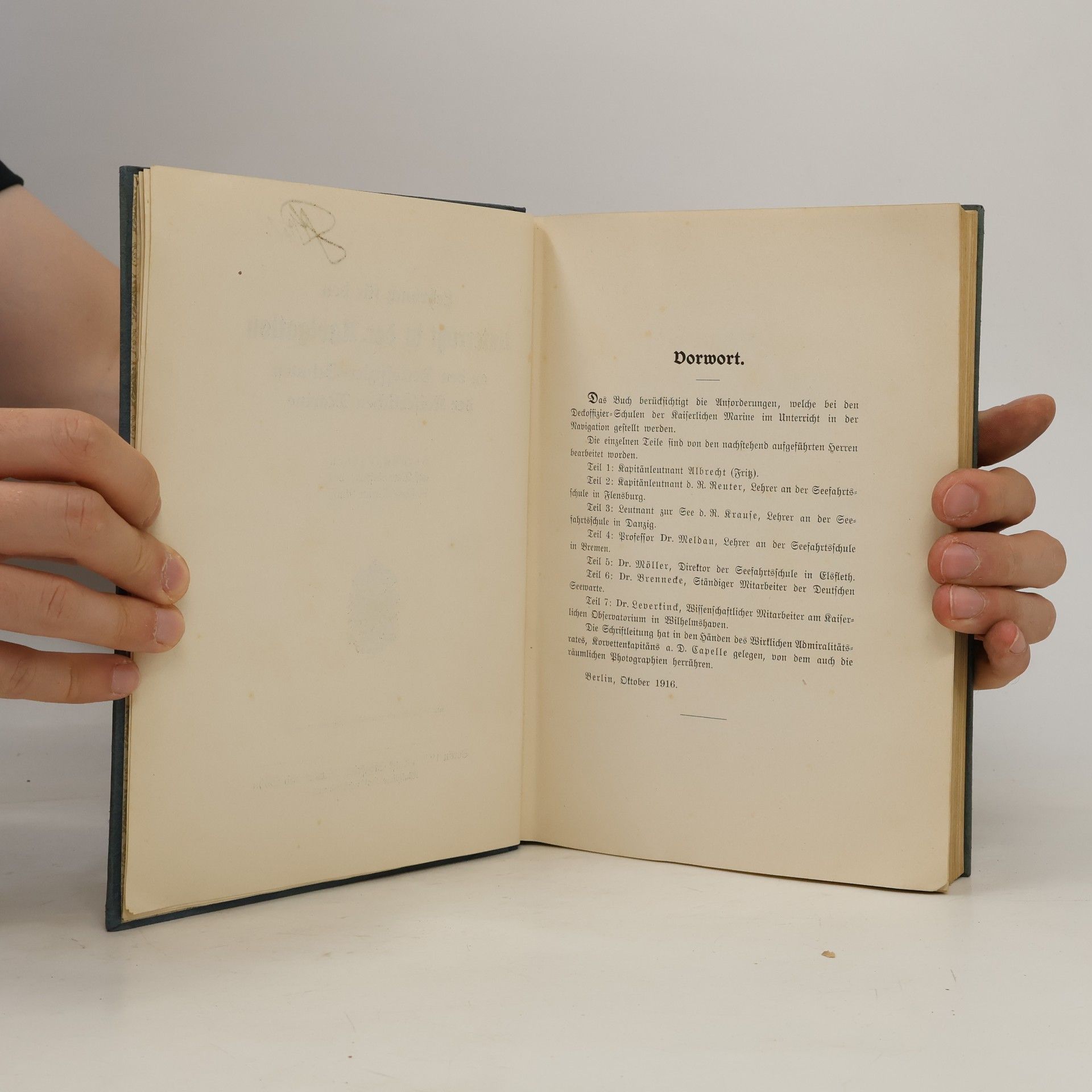 Autorenkollektiv Lehrbuch für den Unterricht in der Navigation
