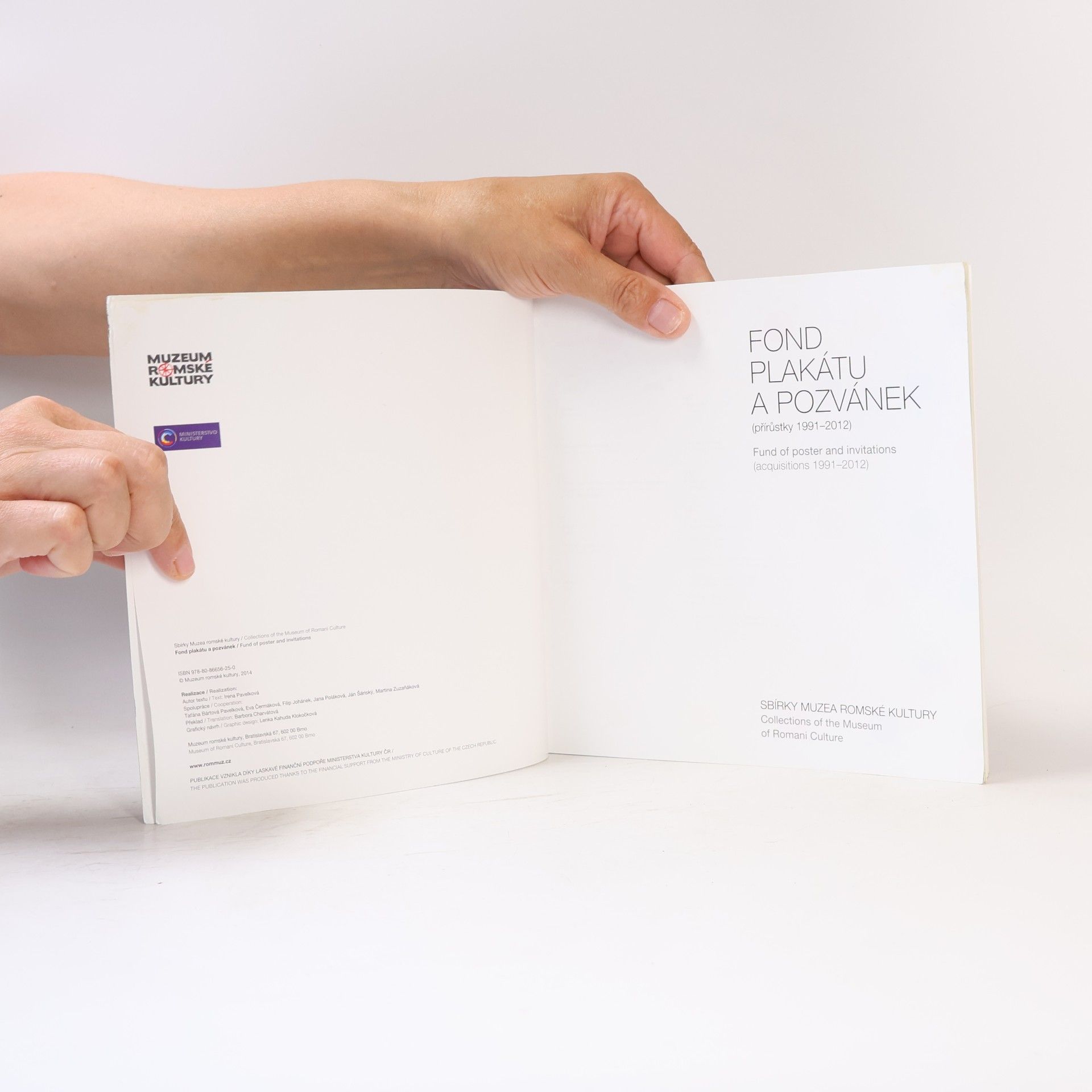 Autores varios Sbírka Muzea romské kultury. Fond plakátu a pozvánek.