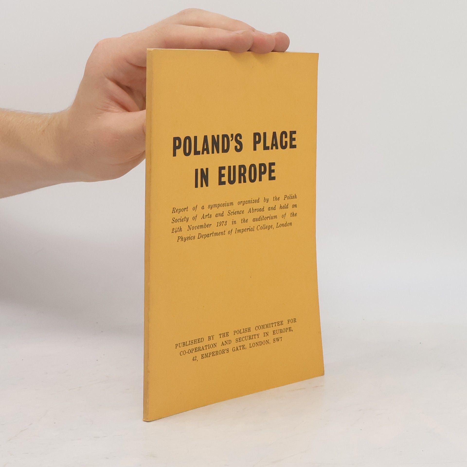 Autorenkollektiv Poland's Place in Europe