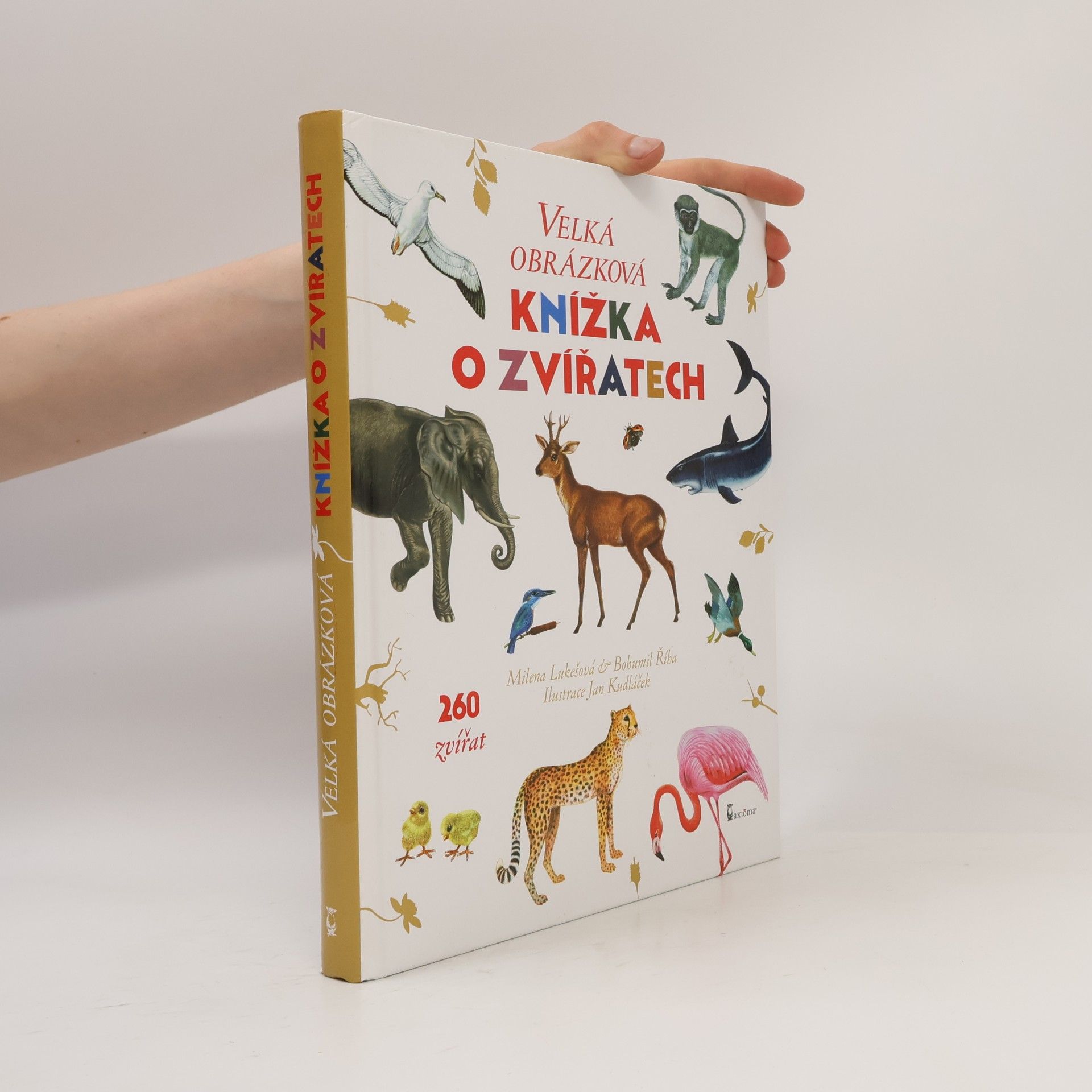 Milena Lukešová Velká obrázková knížka o zvířatech. 260 zvířat od A do Z