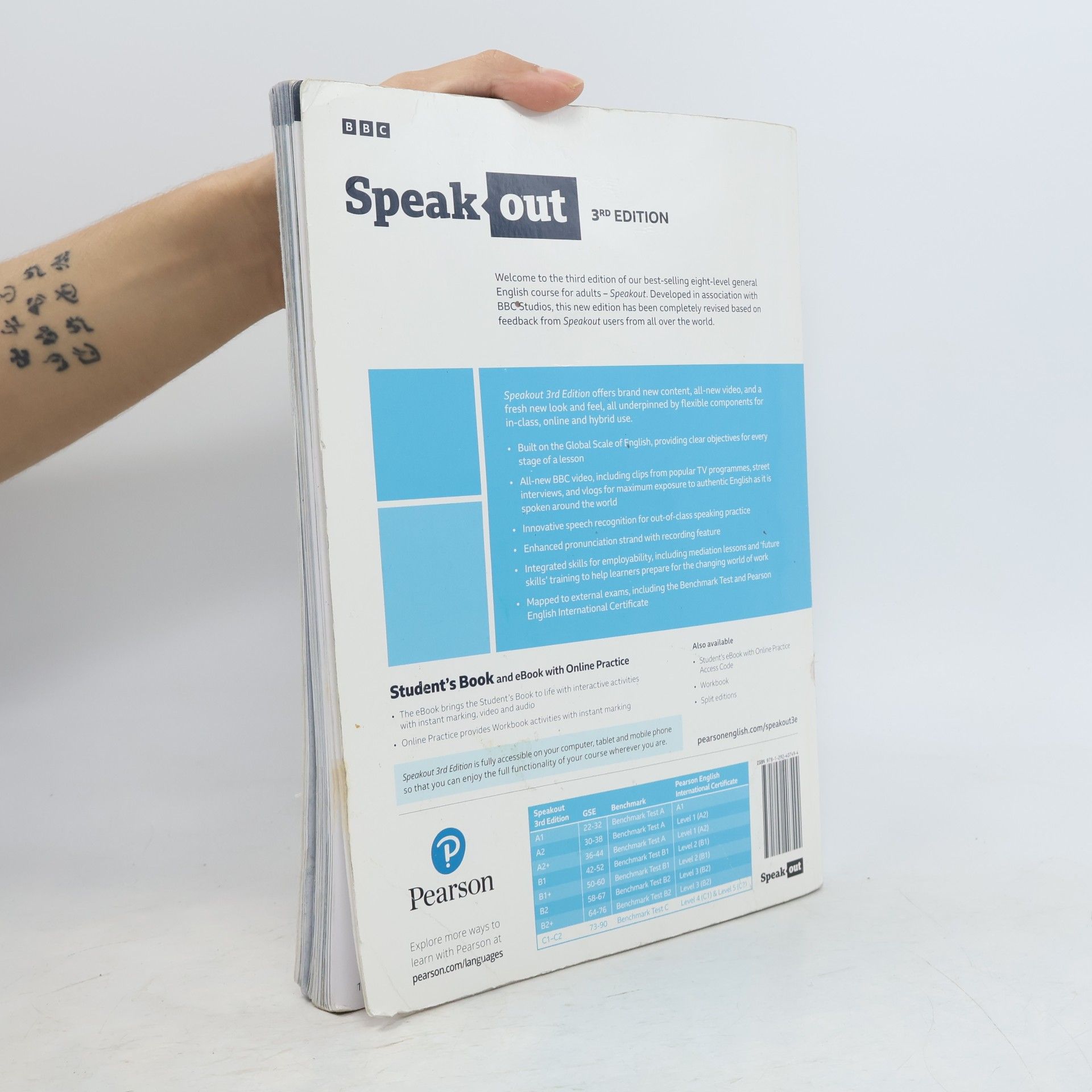 Pearson Education Asia Ltd Speakout 3ed C1-C2 Student's Book and eBook with Online Practice