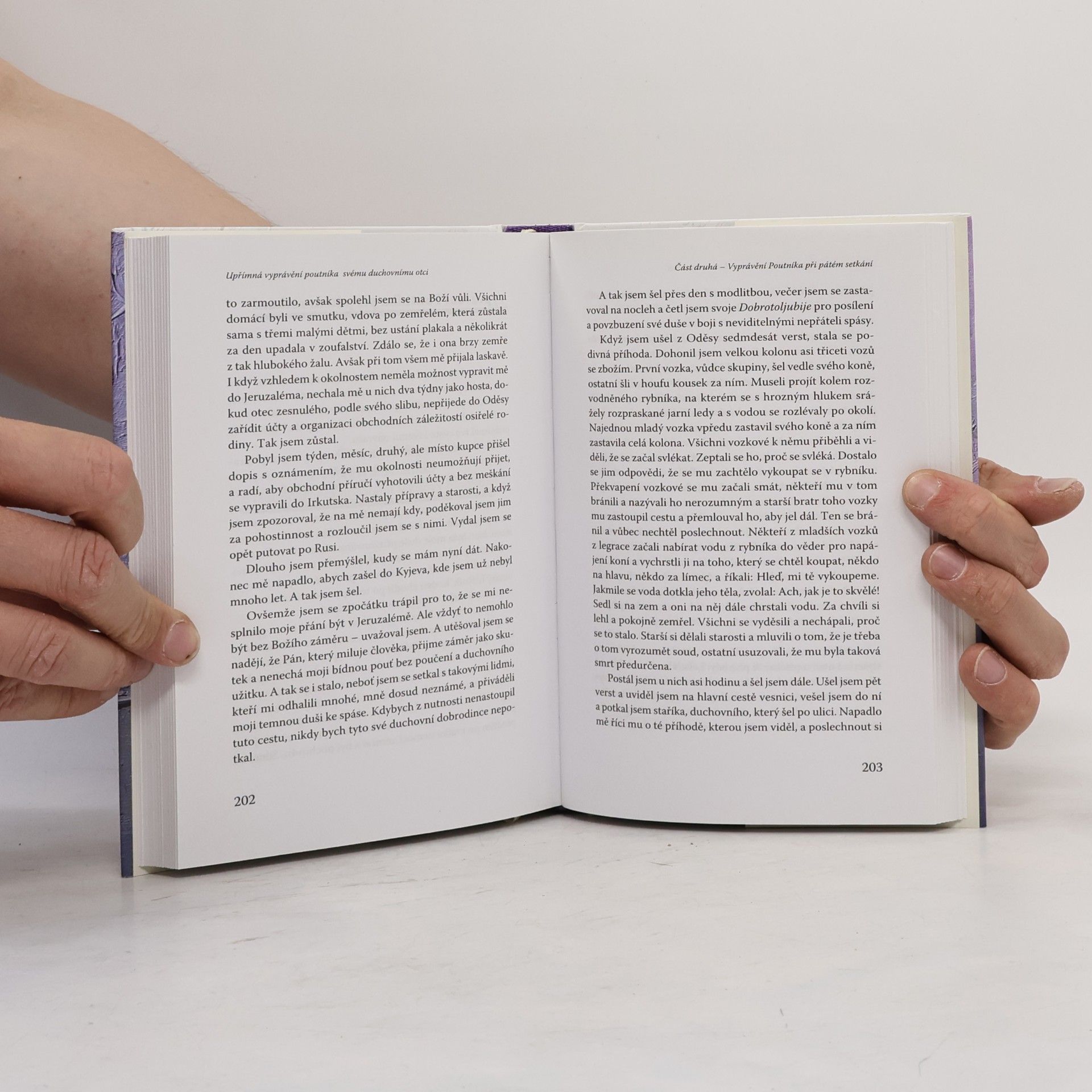Various authors Upřímná vyprávění poutníka svému duchovnímu otci
