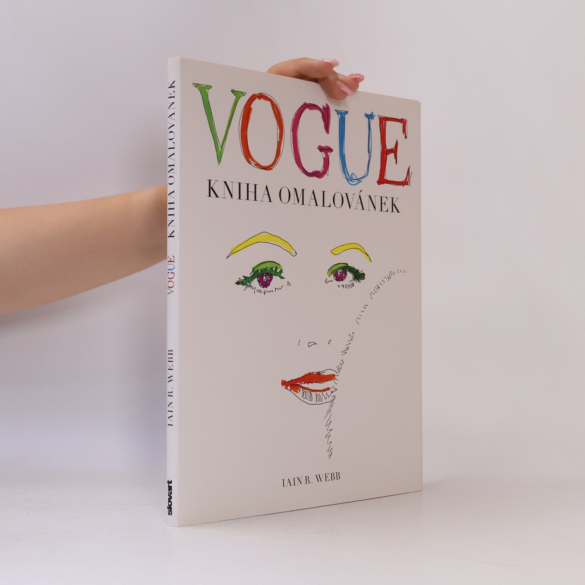 Ian R. Webb VOGUE - Kniha omalovánek