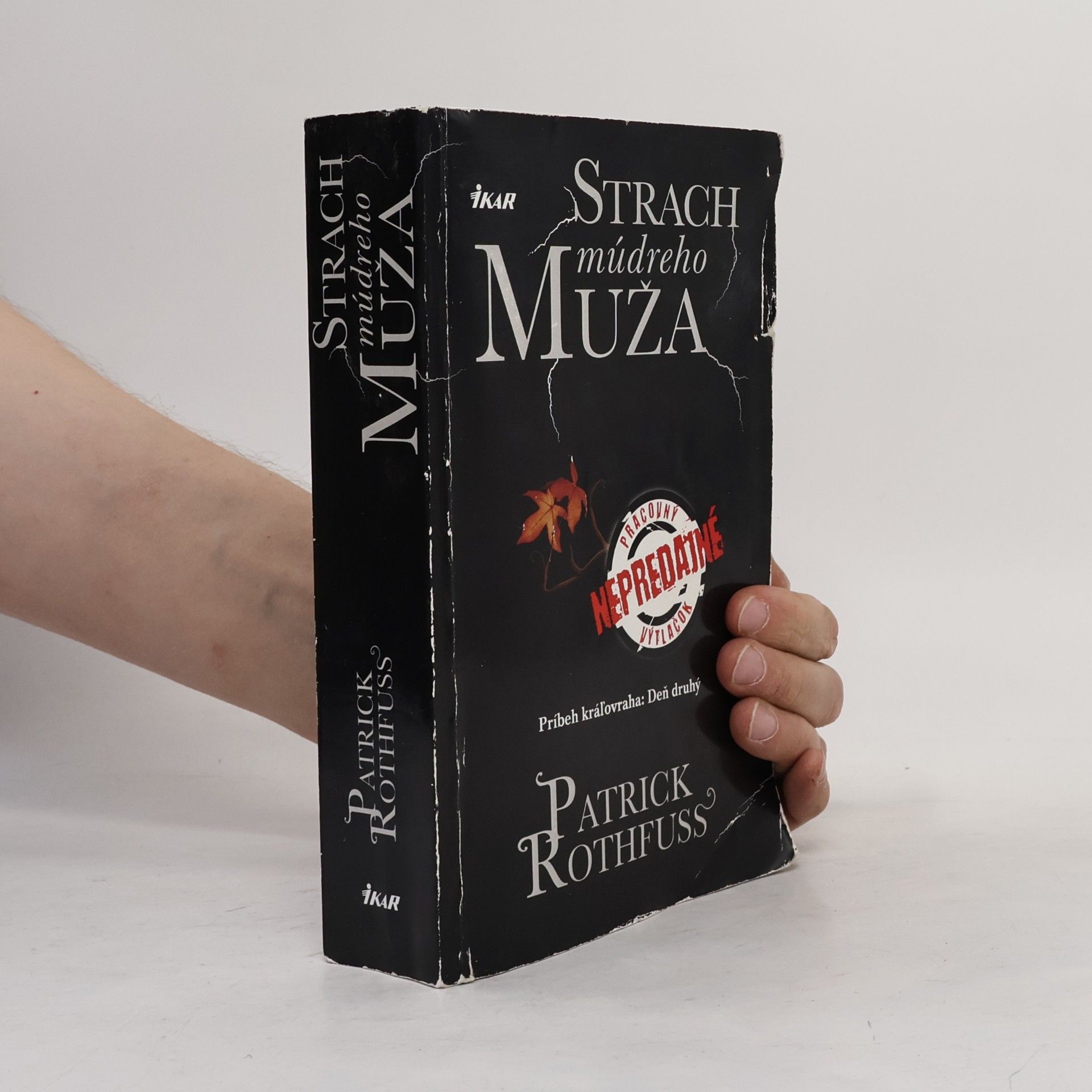 Patrick Rothfuss Strach múdreho muža
