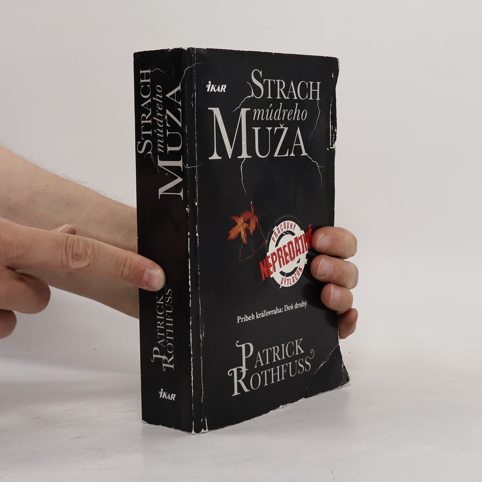 Patrick Rothfuss Strach múdreho muža