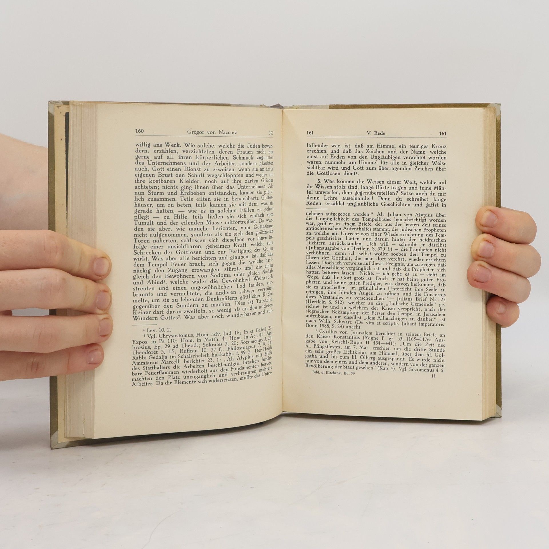 Gregor von Nazianz Bibliothek der Kirchenärter des Heiligen-Bischofs I
