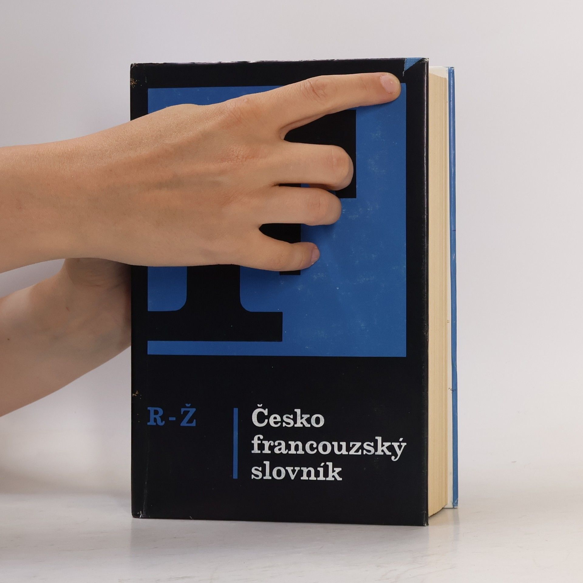 Stanislav Lyer Česko-francouzský slovník R-Ž