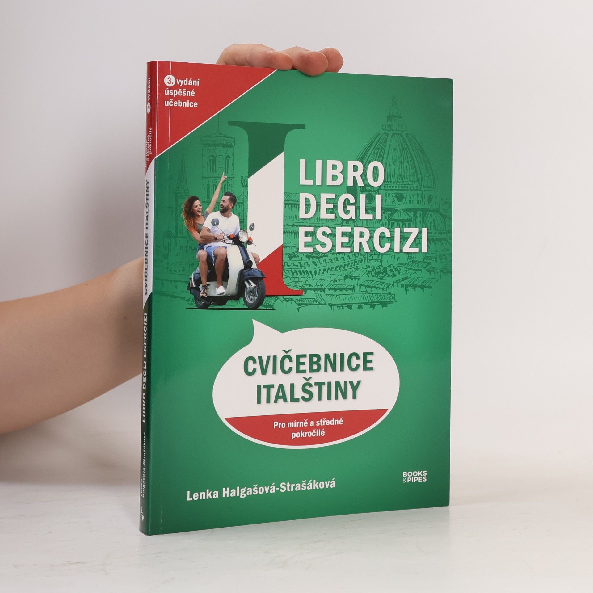Libro degli esercizi - Cvičebnice italštiny pro mírně a středně pokročilé