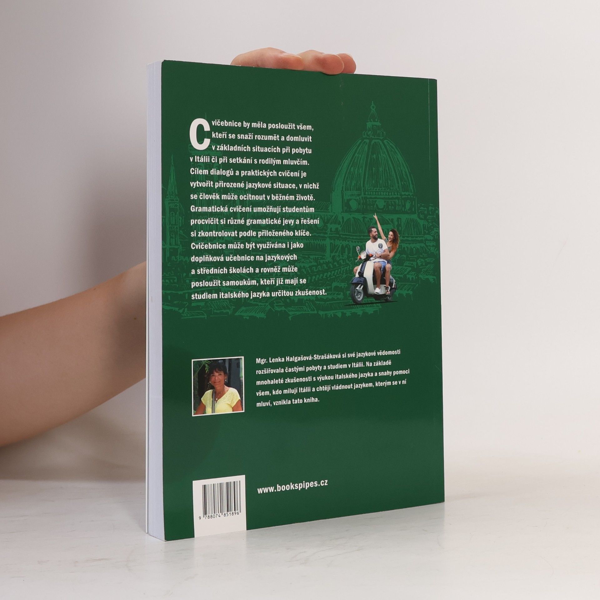 Lenka Halgašová Libro degli esercizi - Cvičebnice italštiny pro mírně a středně pokročilé