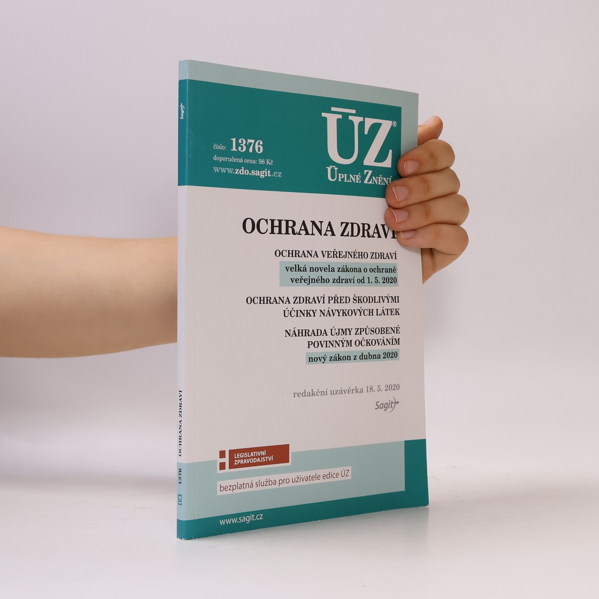 Various authors Ochrana zdraví ; Ochrana veřejného zdraví ; Ochrana zdraví před škodlivými účinky návykových látek ; Náhrada újmy způsobené povinným očkováním