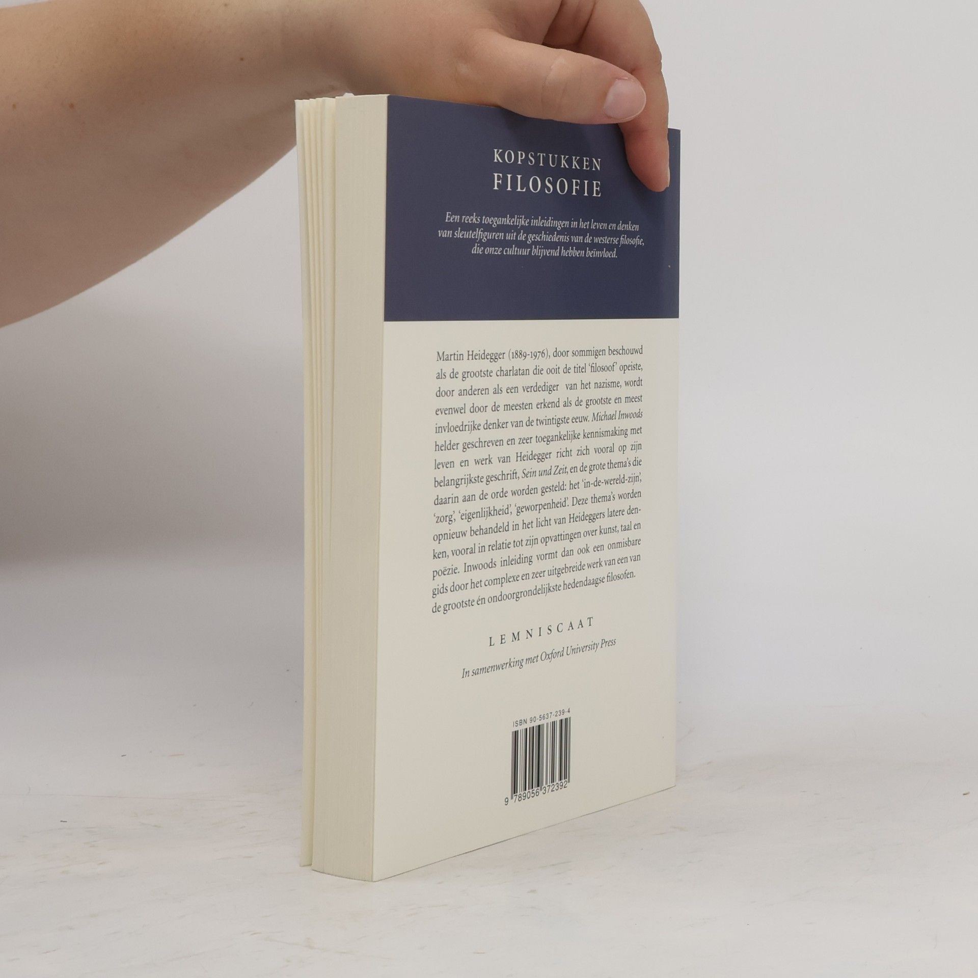 Michael Inwood Kopstukken Filosofie: Heidegger