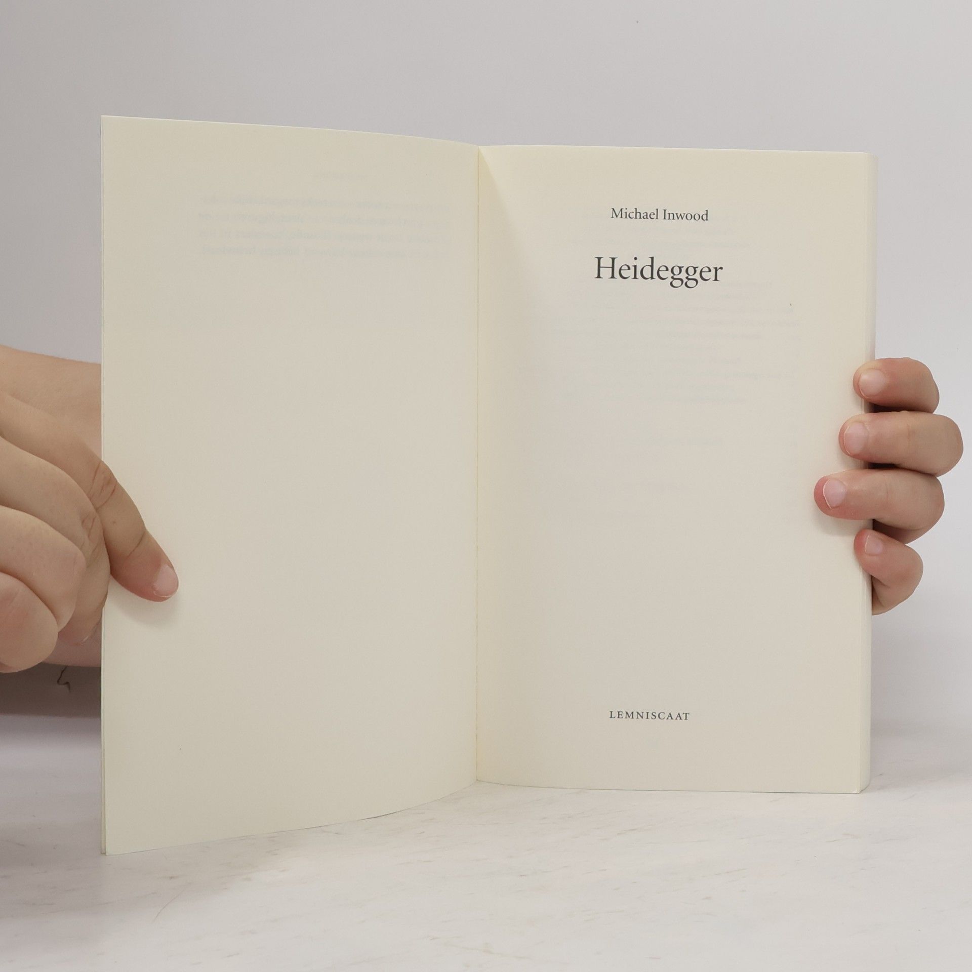 Michael Inwood Kopstukken Filosofie: Heidegger