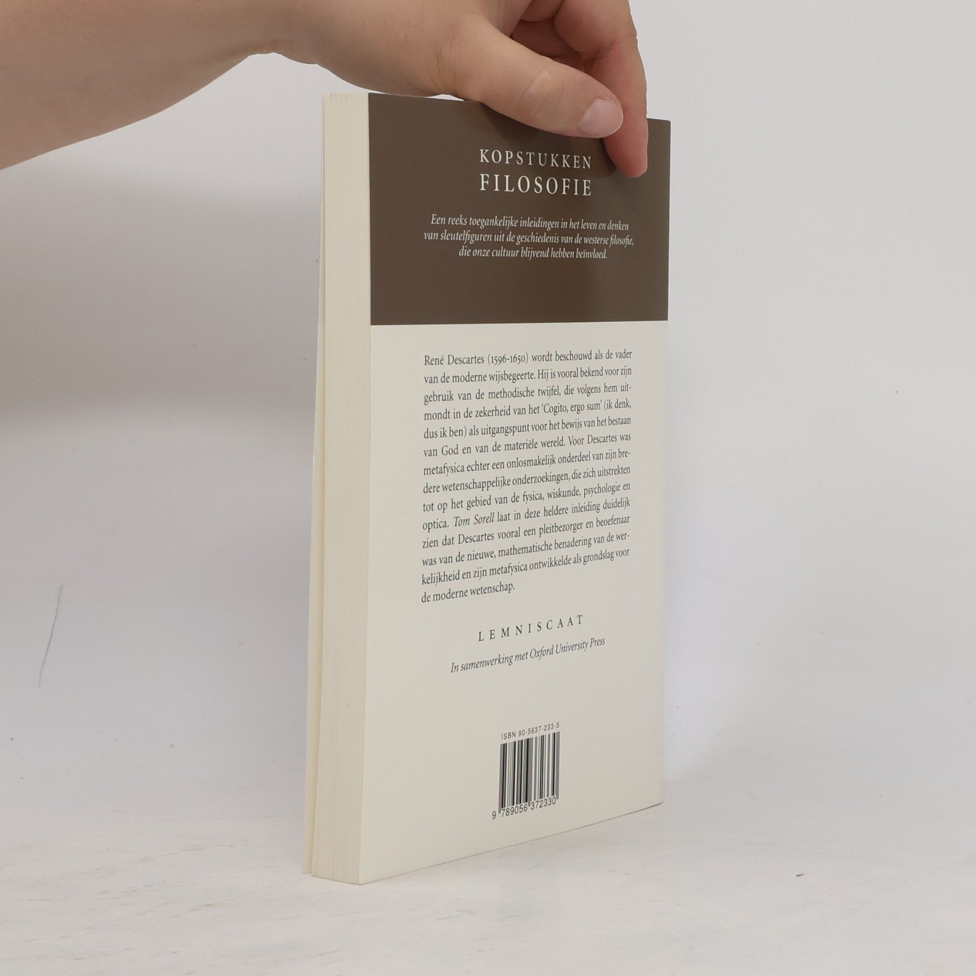 Tom Sorell Kopstukken Filosofie: Descartes
