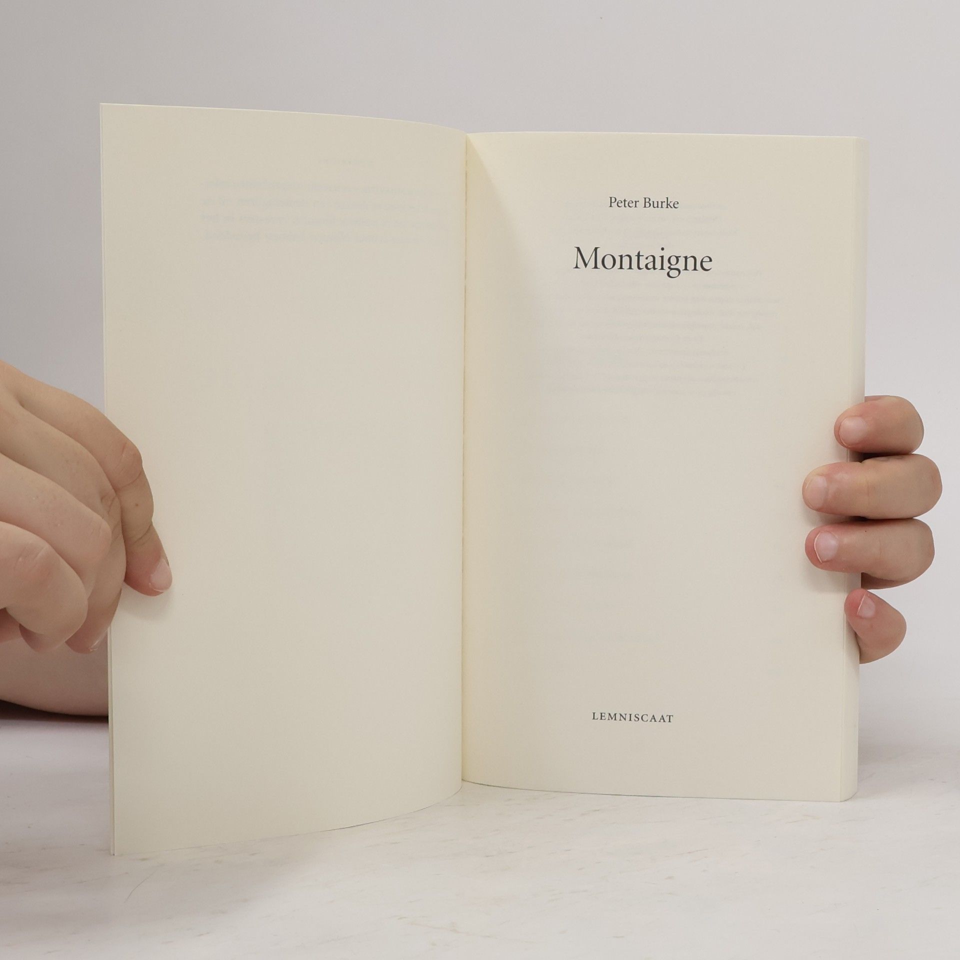 Peter Burke Kopstukken Filosofie: Montaigne - druk 2