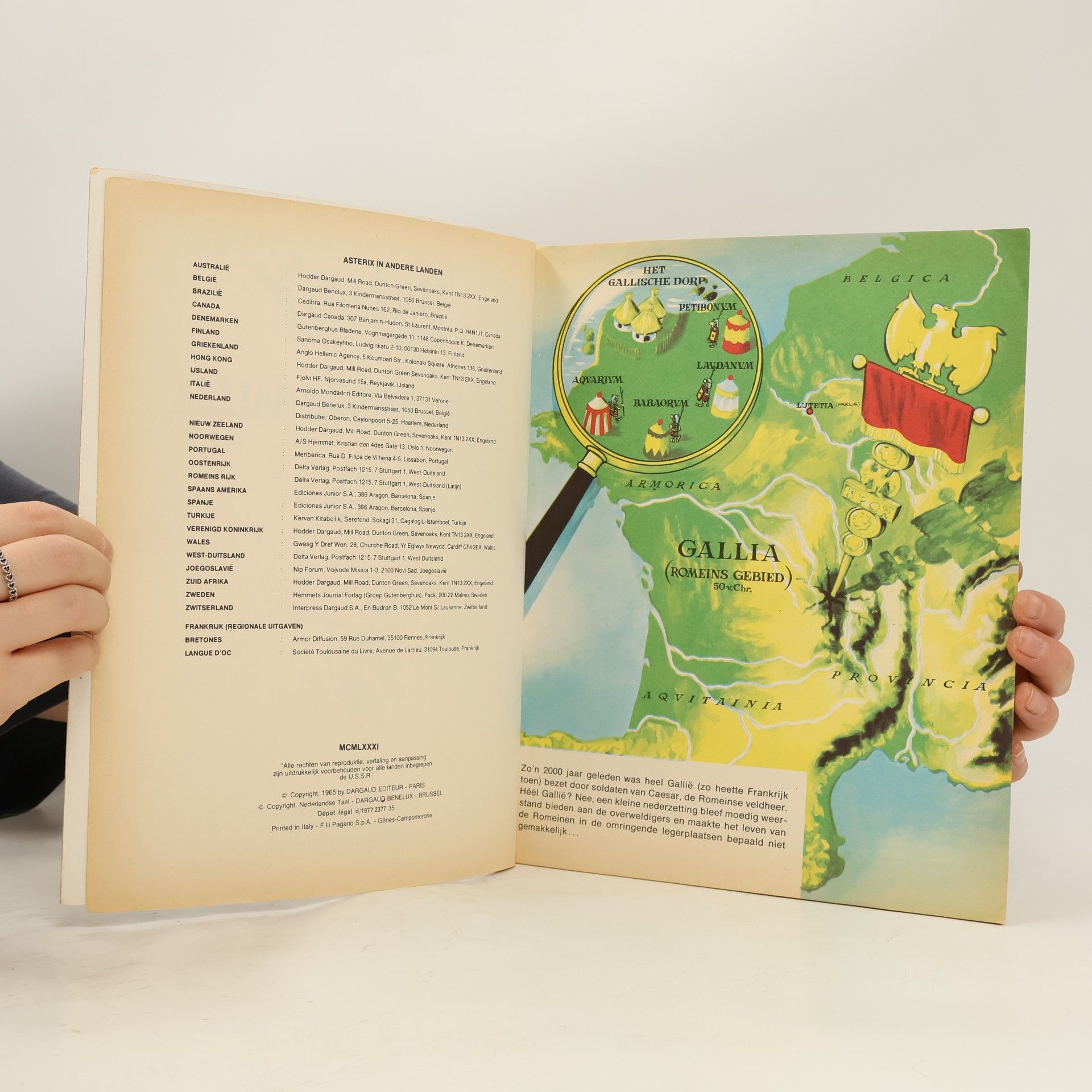 René Goscinny Asterix en de ronde van Gallia
