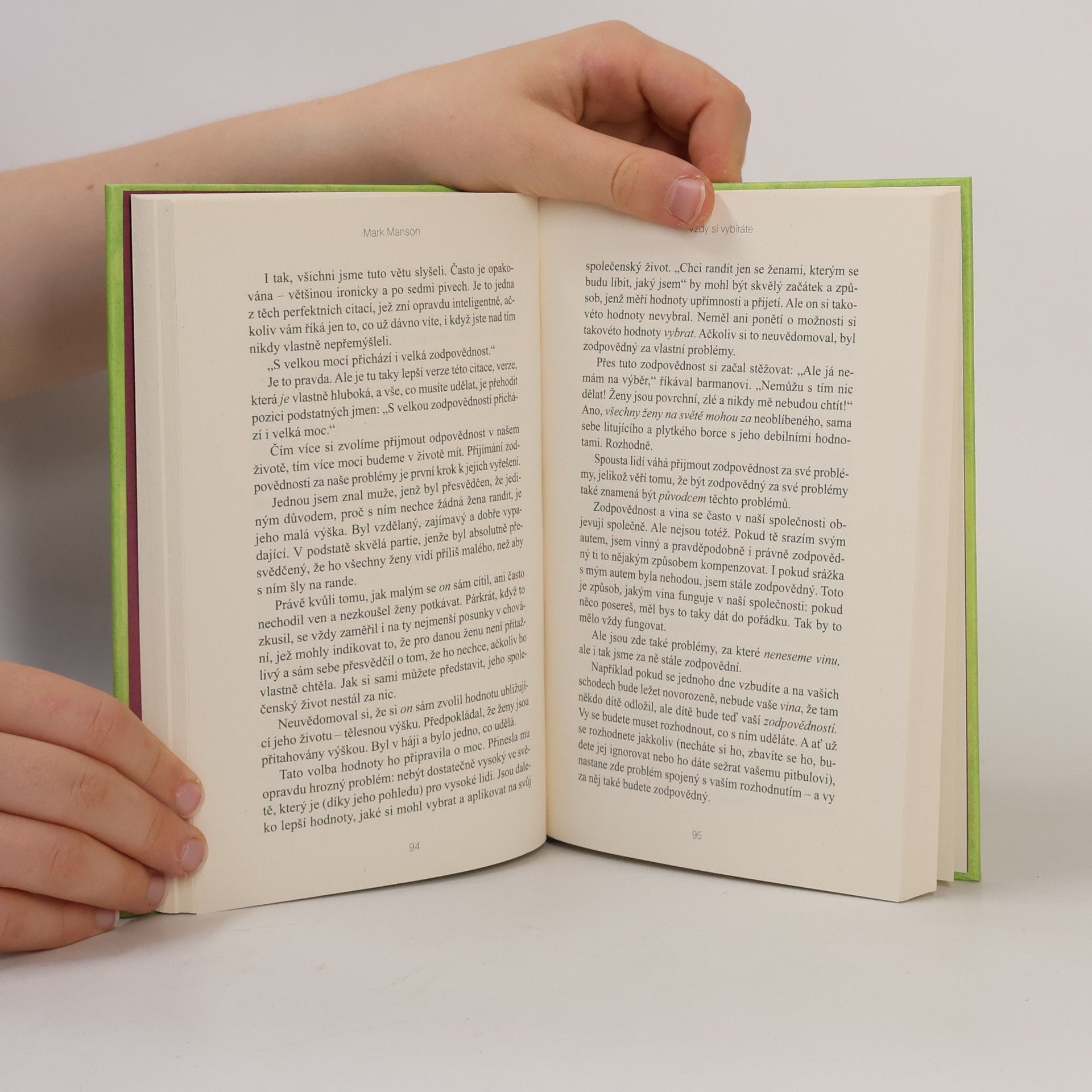 Mark Manson Důmyslné umění, jak mít všechno u pr**le