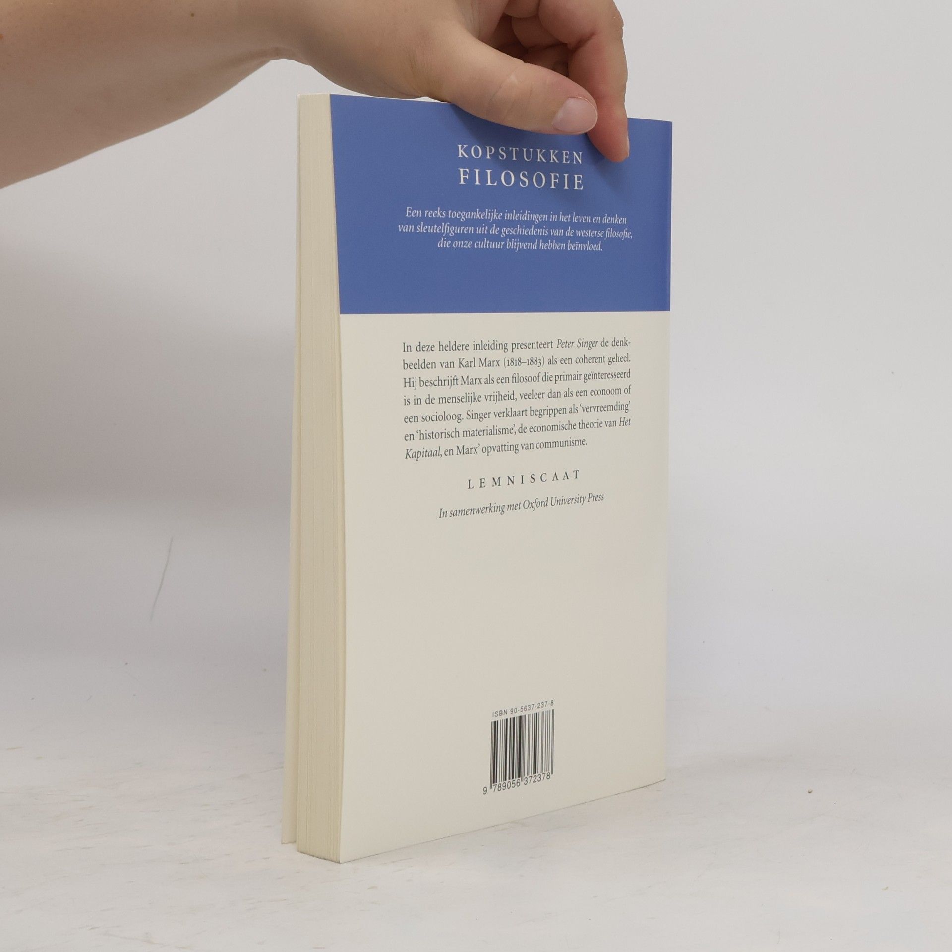 Peter Singer Kopstukken Filosofie: Marx