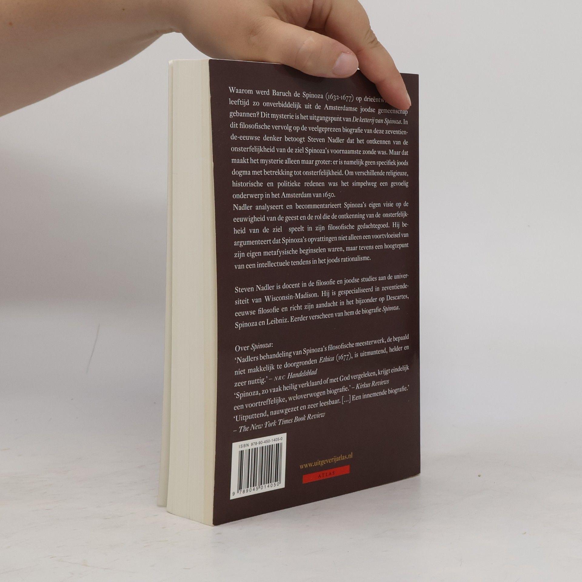 Steven Nadler De ketterij van Spinoza / druk 1