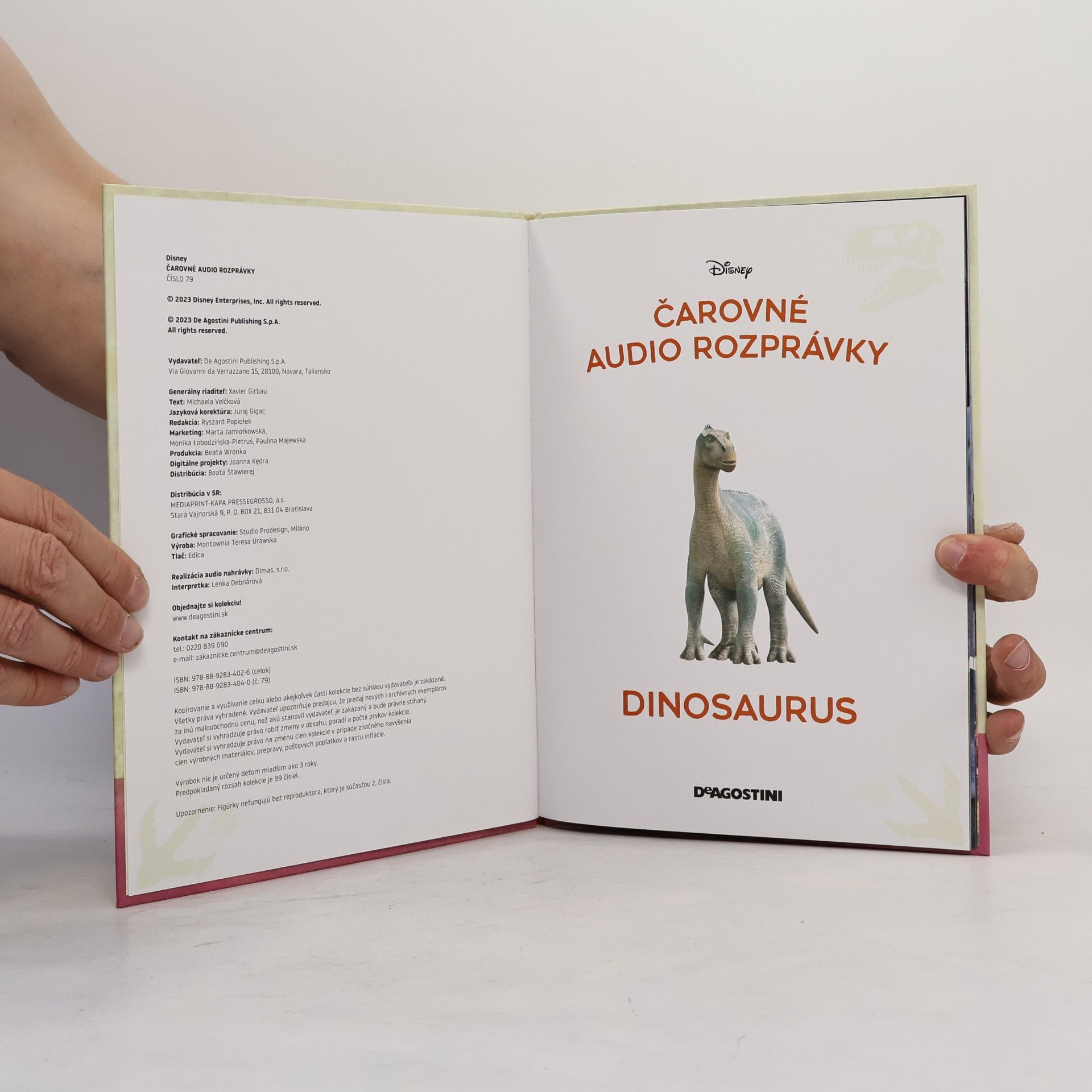 Autorenkollektiv Čarovné audio rozprávky 79. Dinosaurus