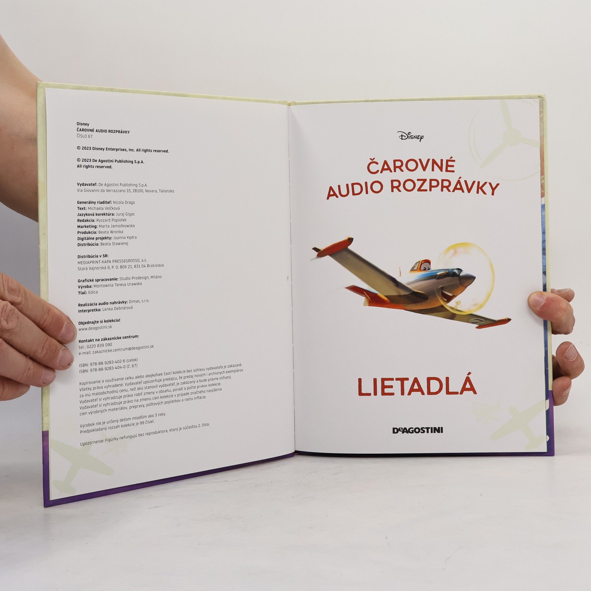 Kolektiv autorů Čarovné audio rozprávky 67. Lietadla