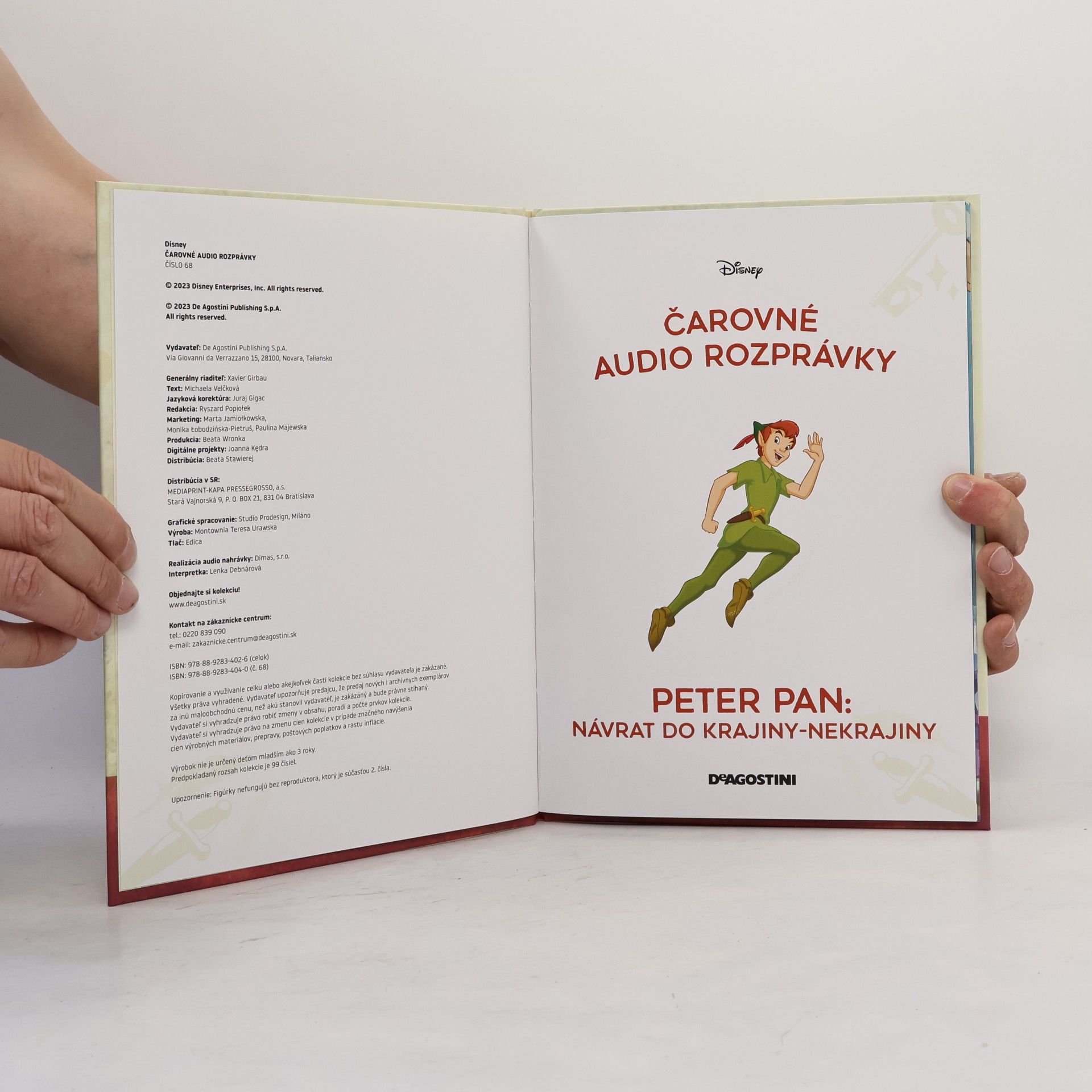 Walt Disney Čarovné audio rozprávky: Peter Pan: Návrat do krajiny-nekrajiny