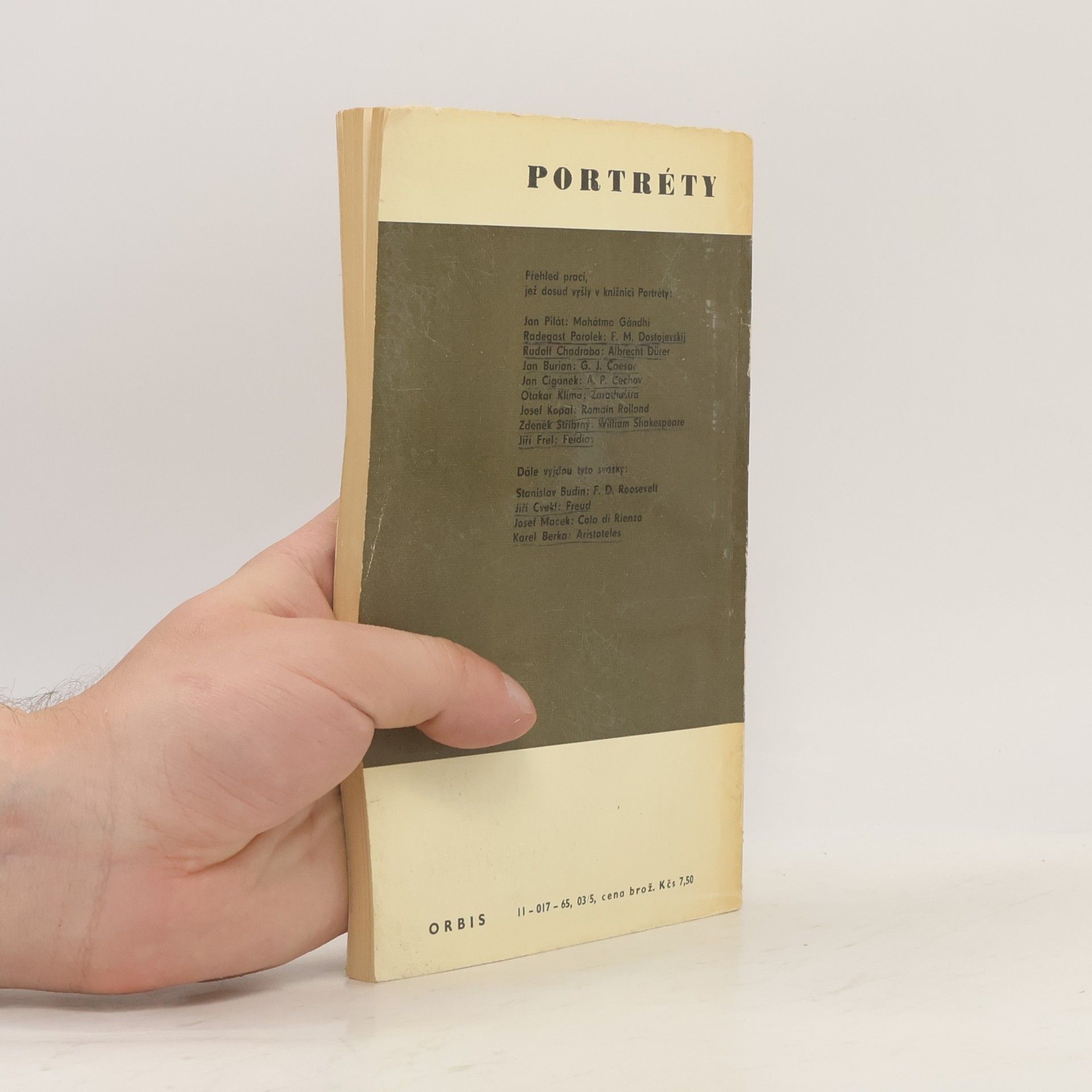 František Běhounek Portréty. Frédéric Joliot-Curie