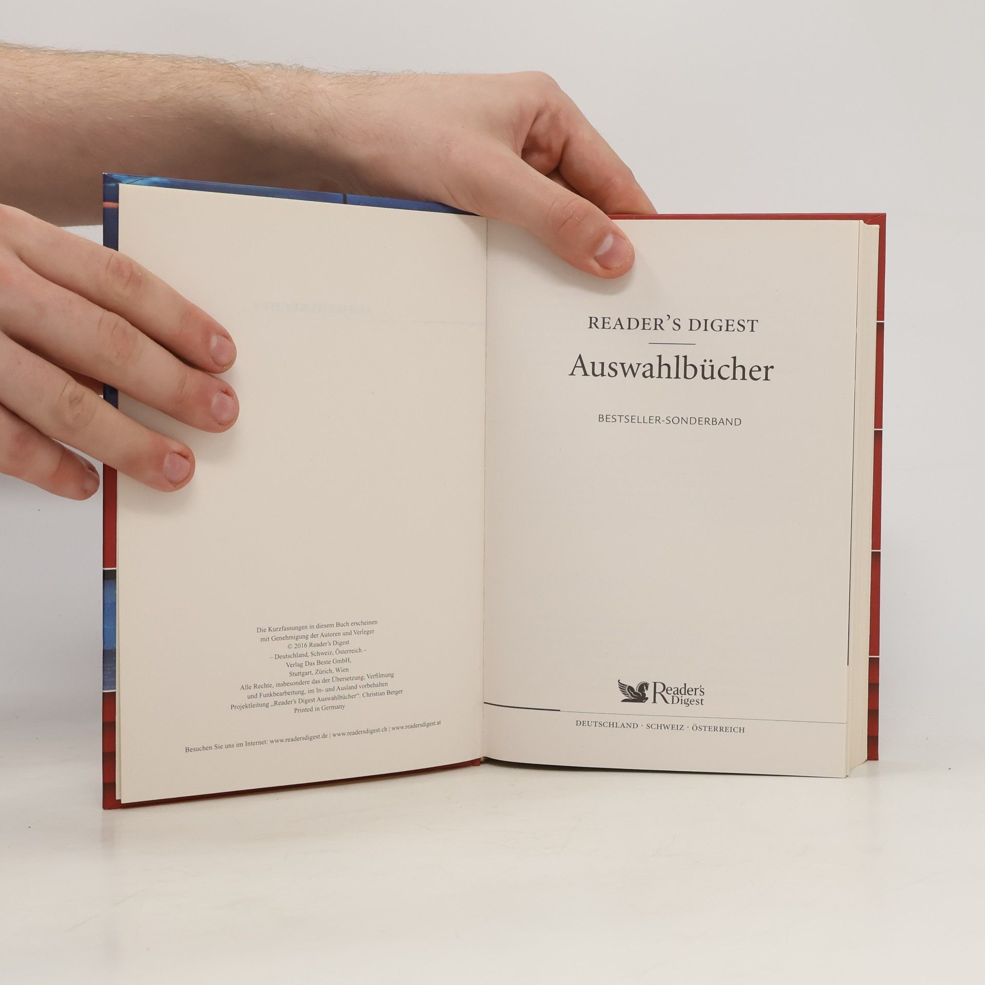 Robert Harris Reader's Digest Auswahlbücher