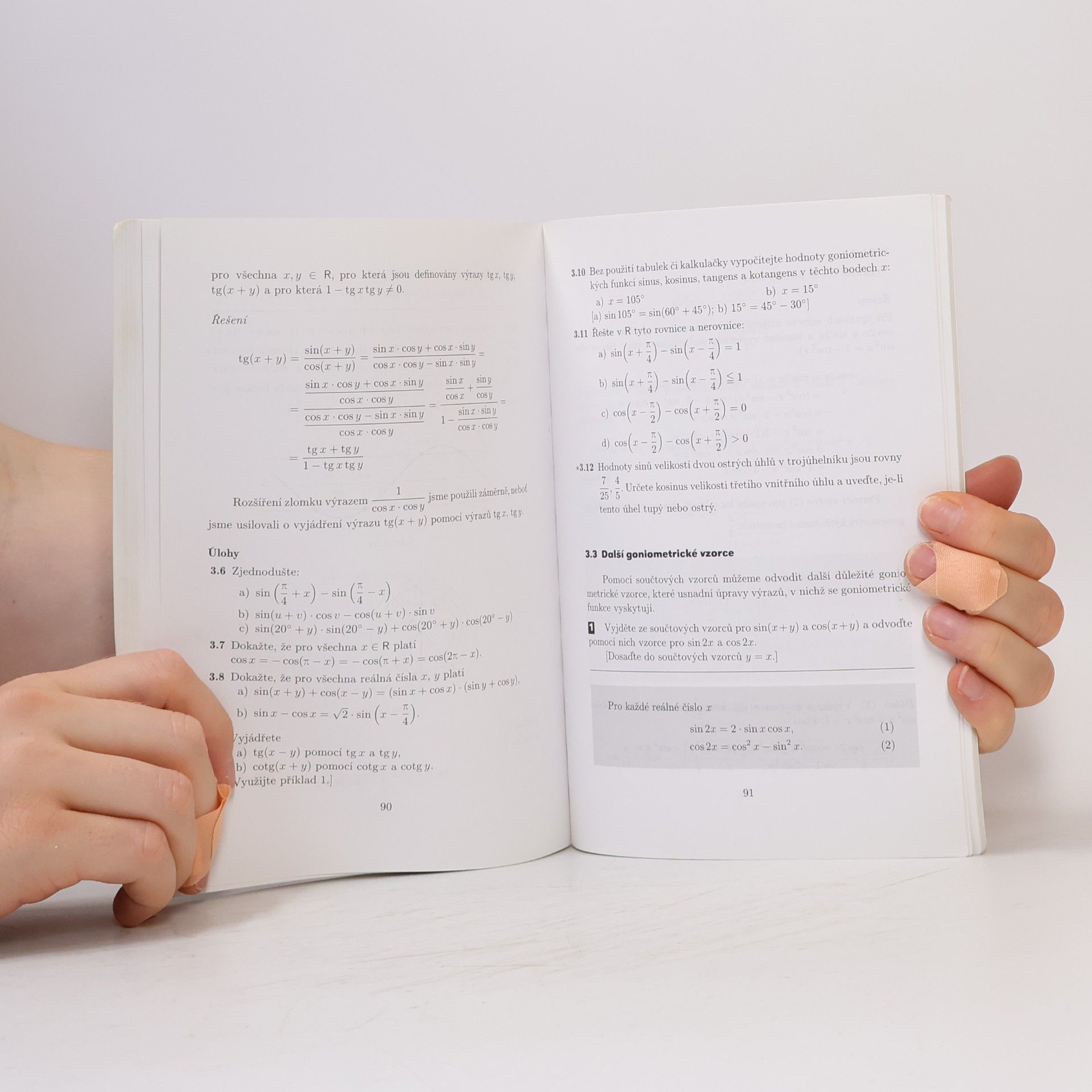 Oldřich Odvárko Matematika pro gymnázia: goniometrie