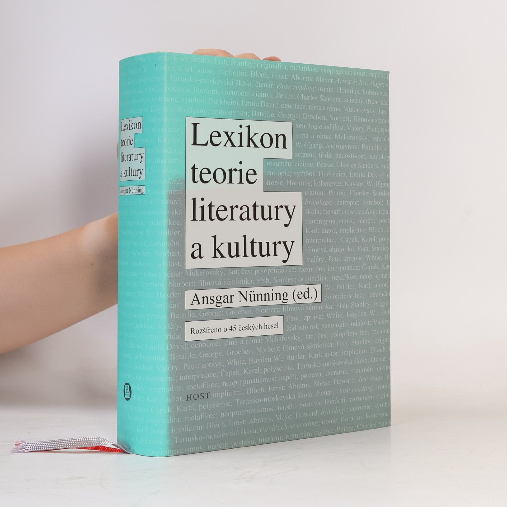 Ansgar Nünning Lexikon teorie literatury a kultury: koncepce - osobnosti - základní pojmy