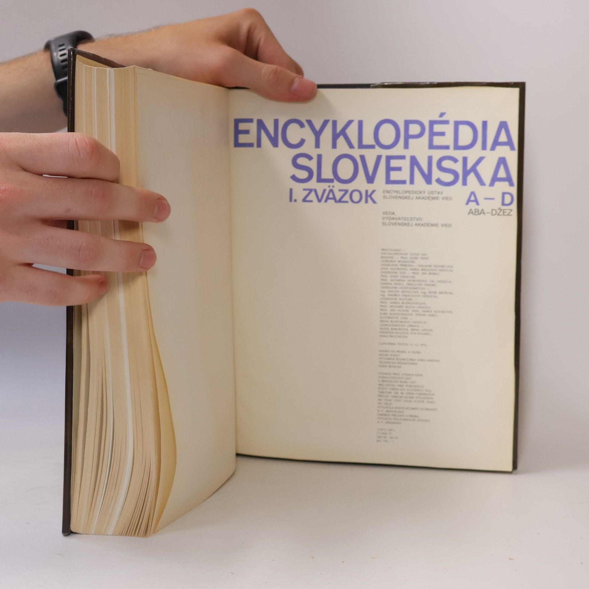 Kolektiv autorů Encyklopédia Slovenska I. A-D