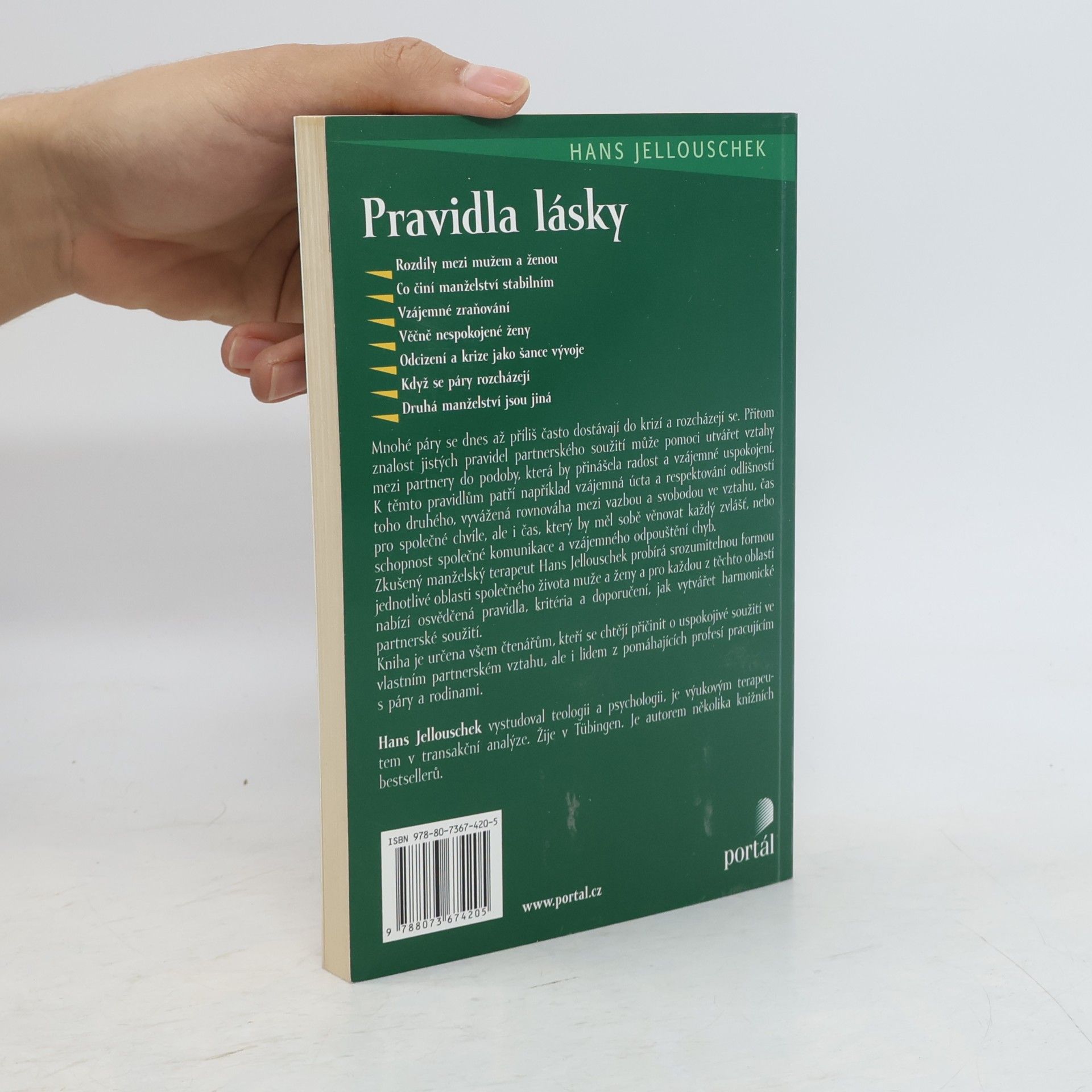 Hans Jellouschek Pravidla lásky