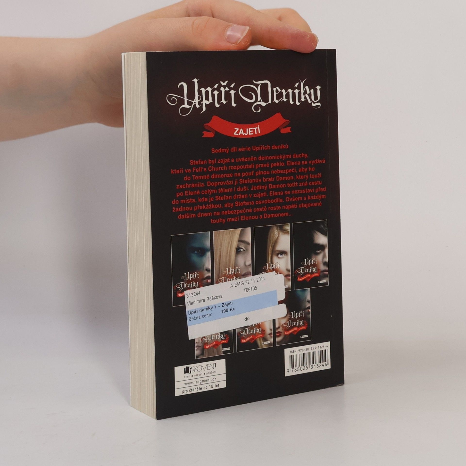 L. J. Smith Upíří deníky. Zajetí