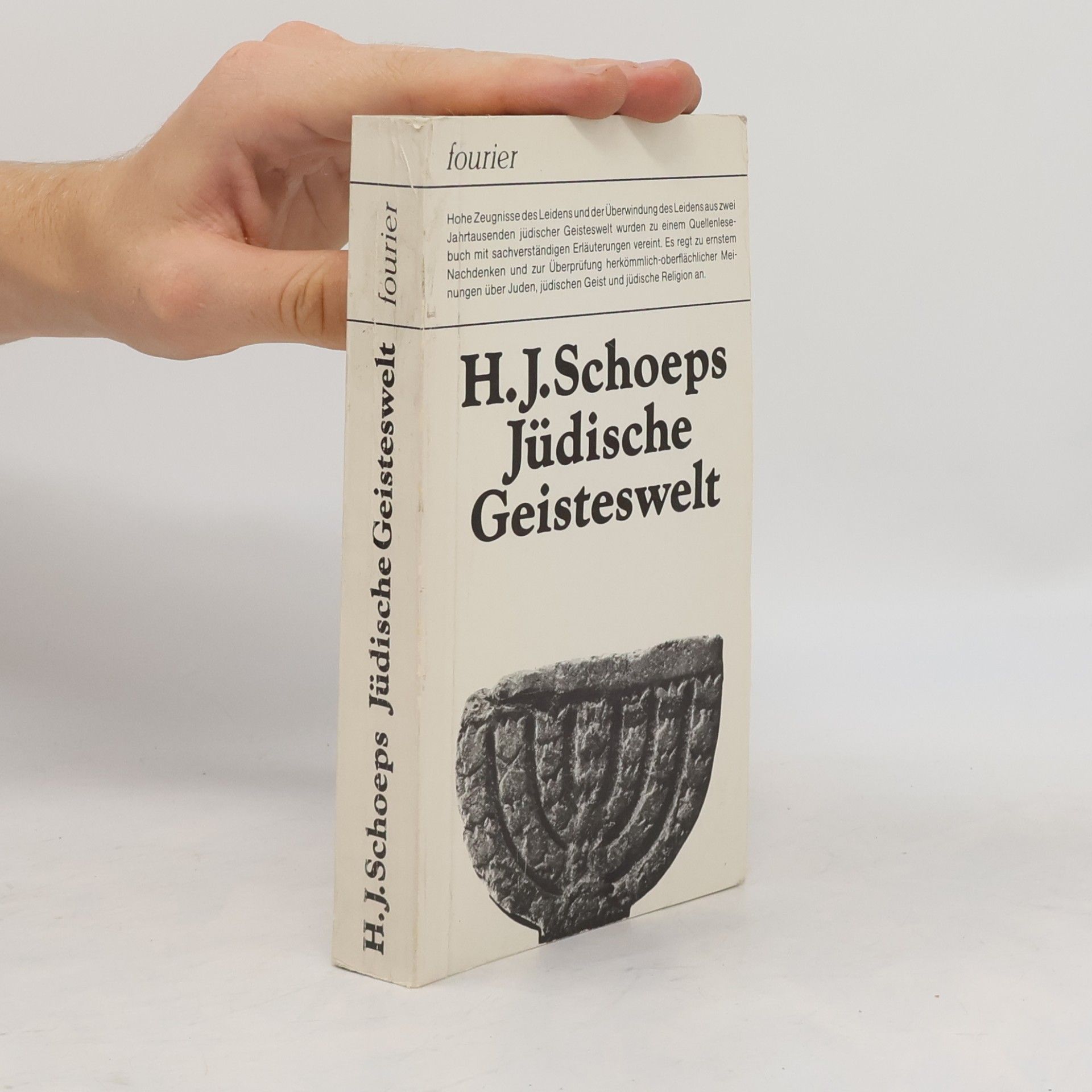 Hans Joachim Schoeps Jüdische Geisteswelt
