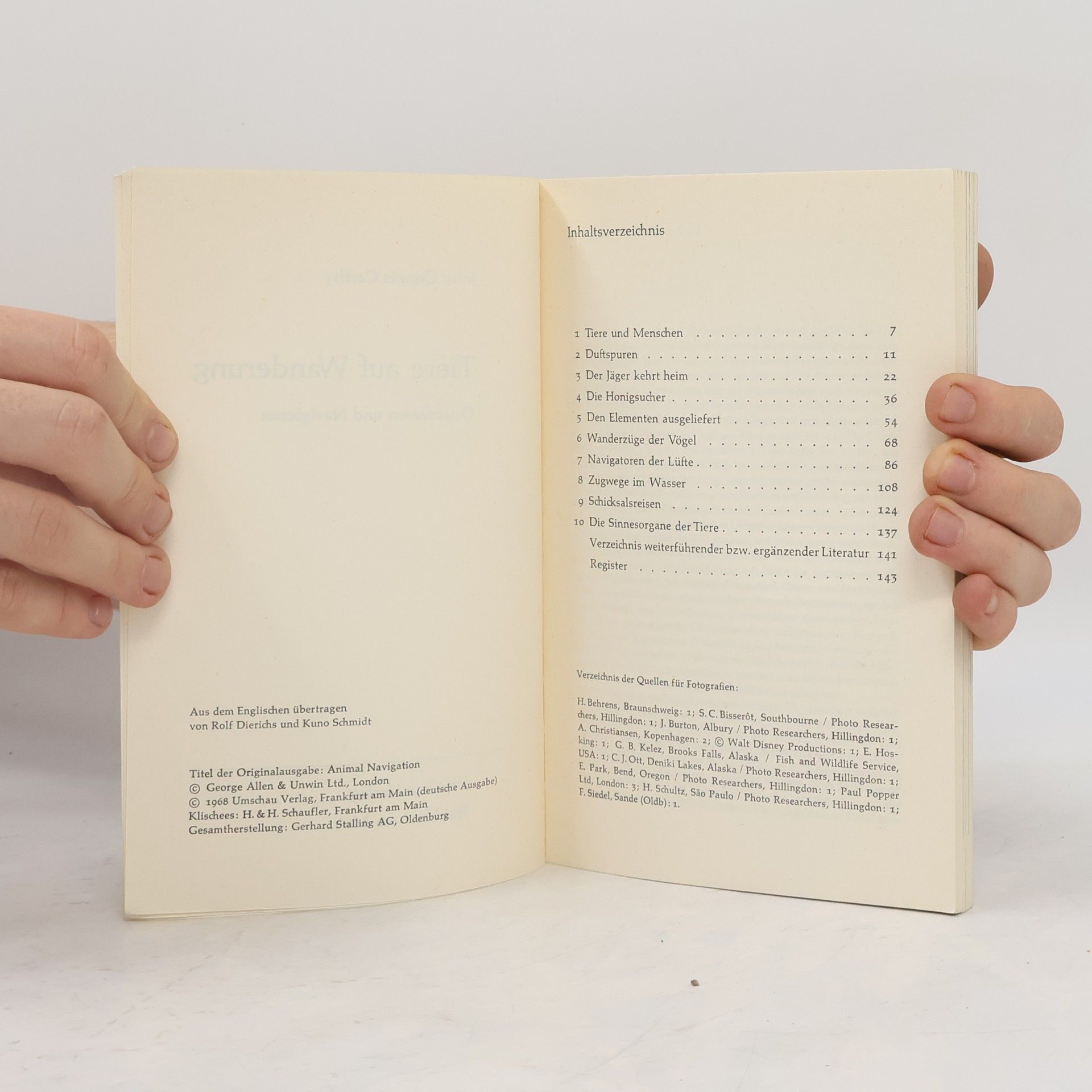 J. D. Carthy Tiere auf Wanderung