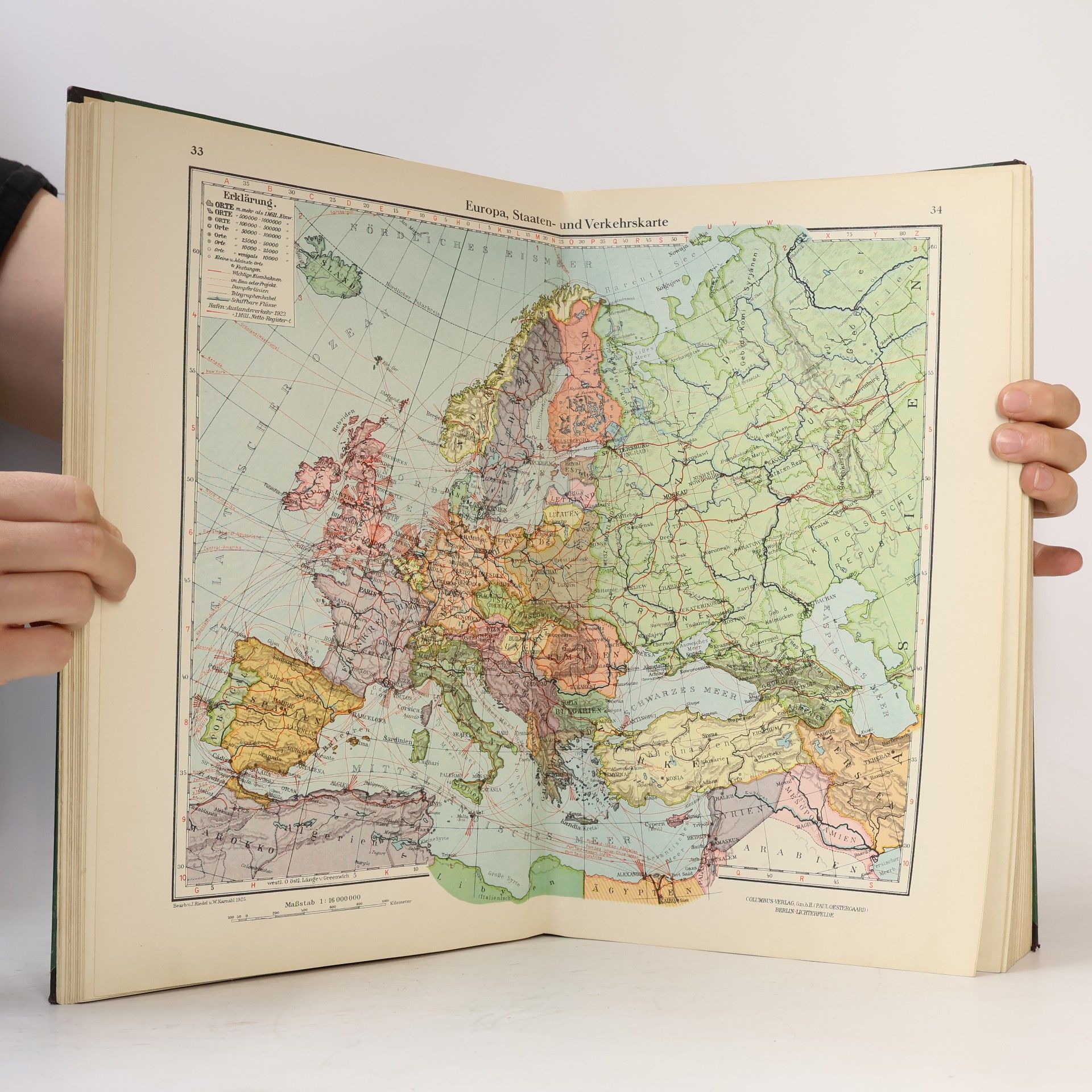 Ernst Friedrich  Minerva Atlas
