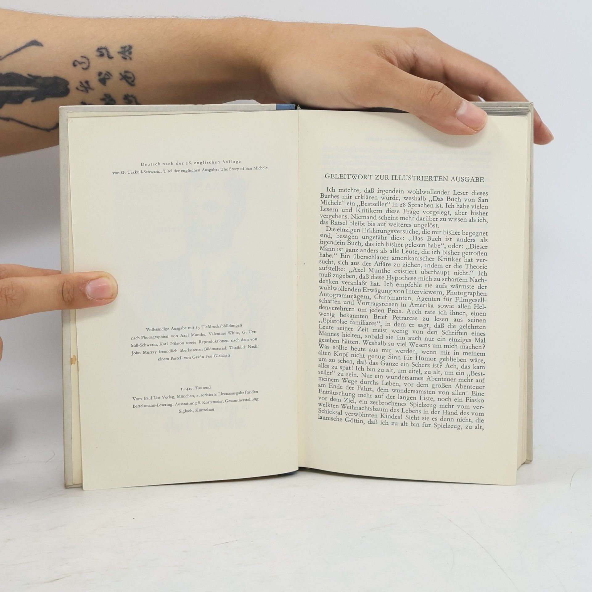 Axel Munthe Das Buch von San Michele