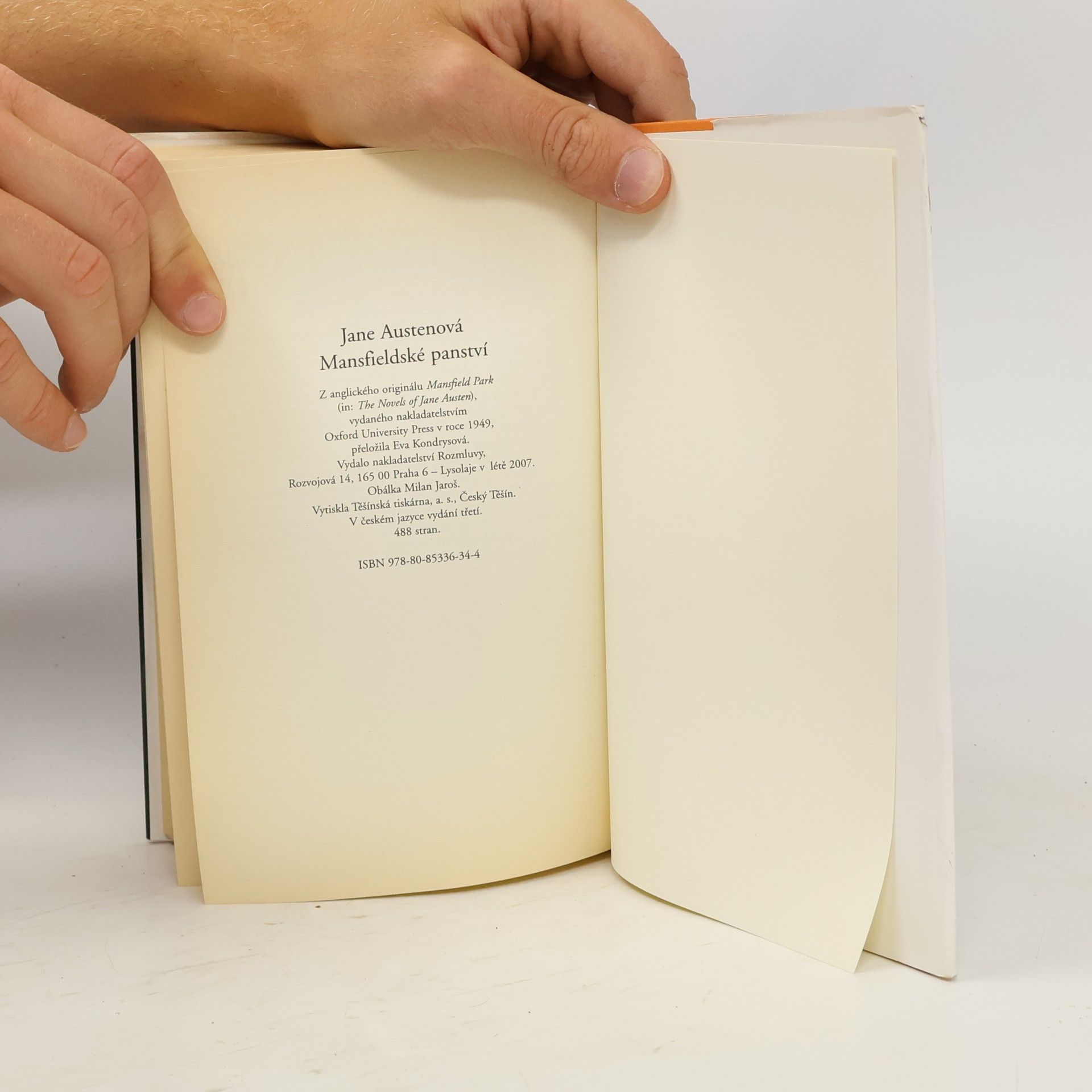 Jane Austen Mansfieldské panství