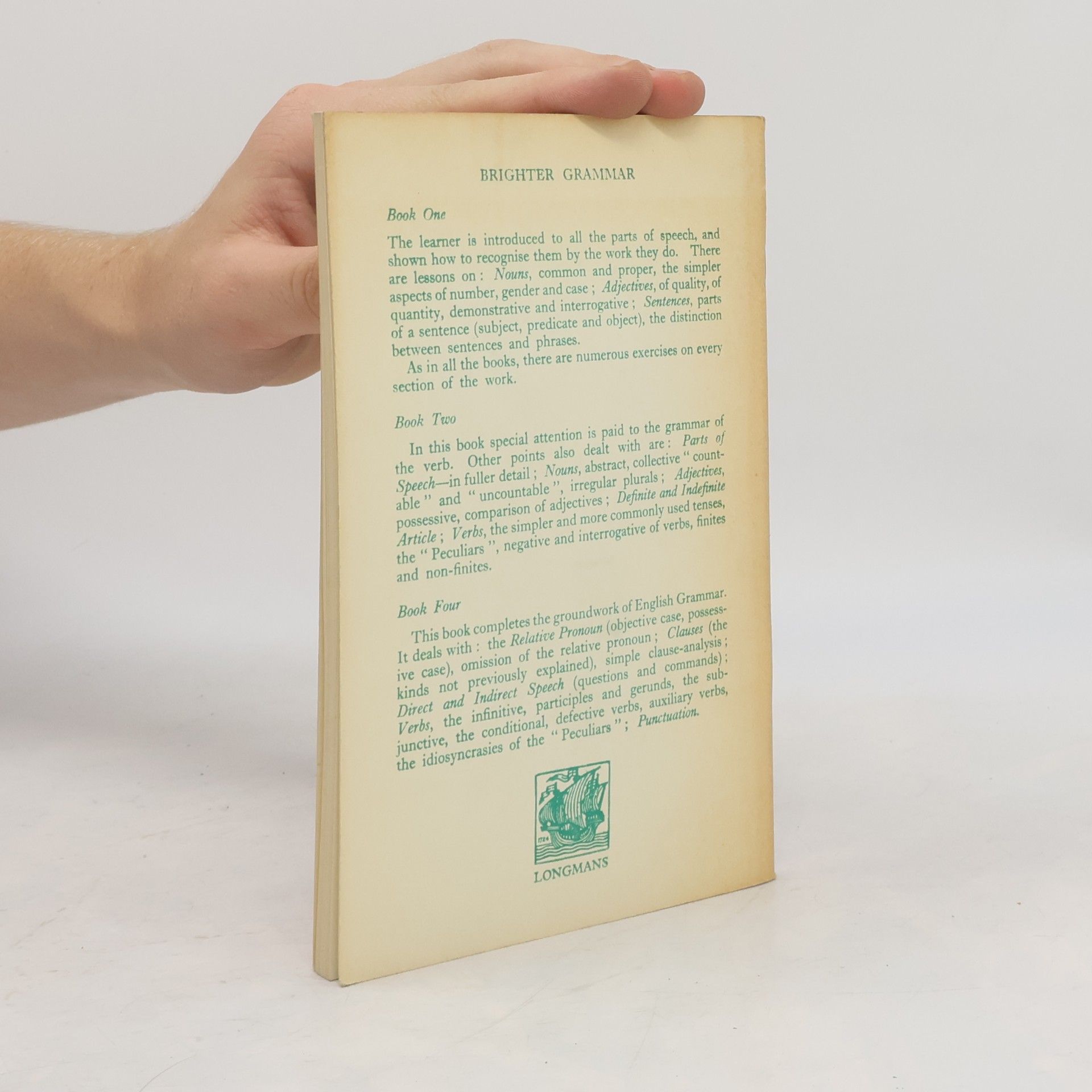 Charles Ewart Eckersley Brighter Grammar Book 3