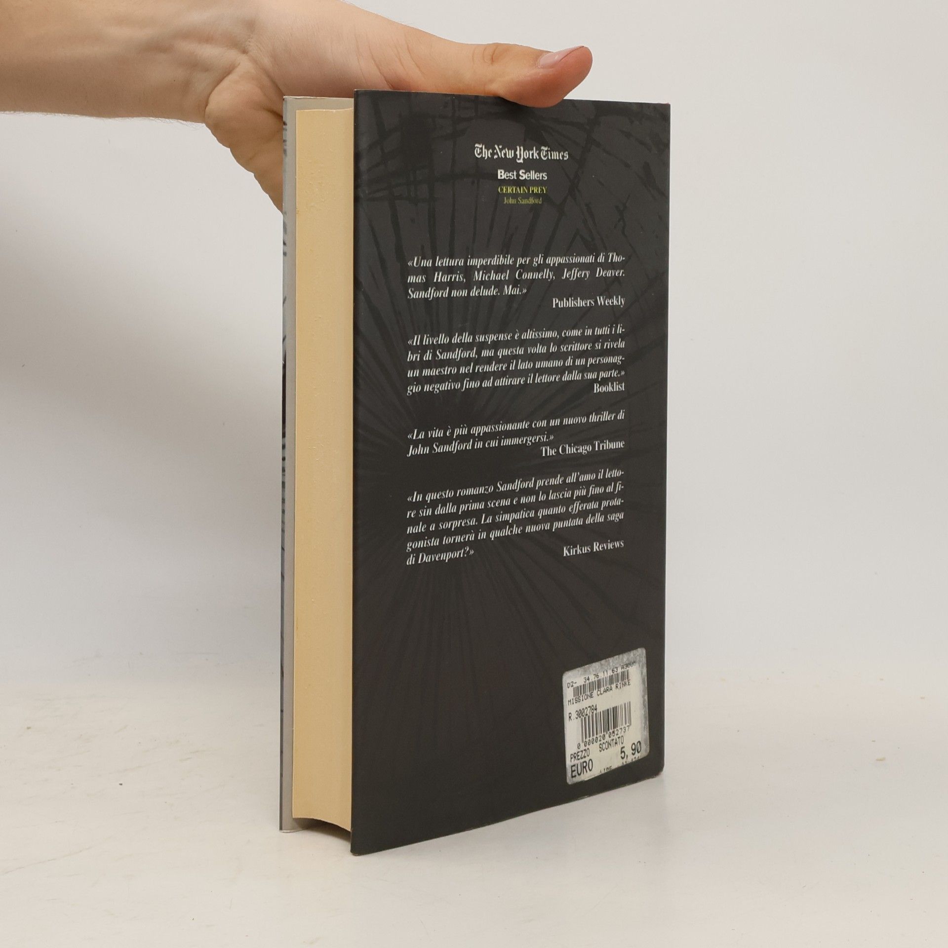 John Sandford La missione di Clara Rinker