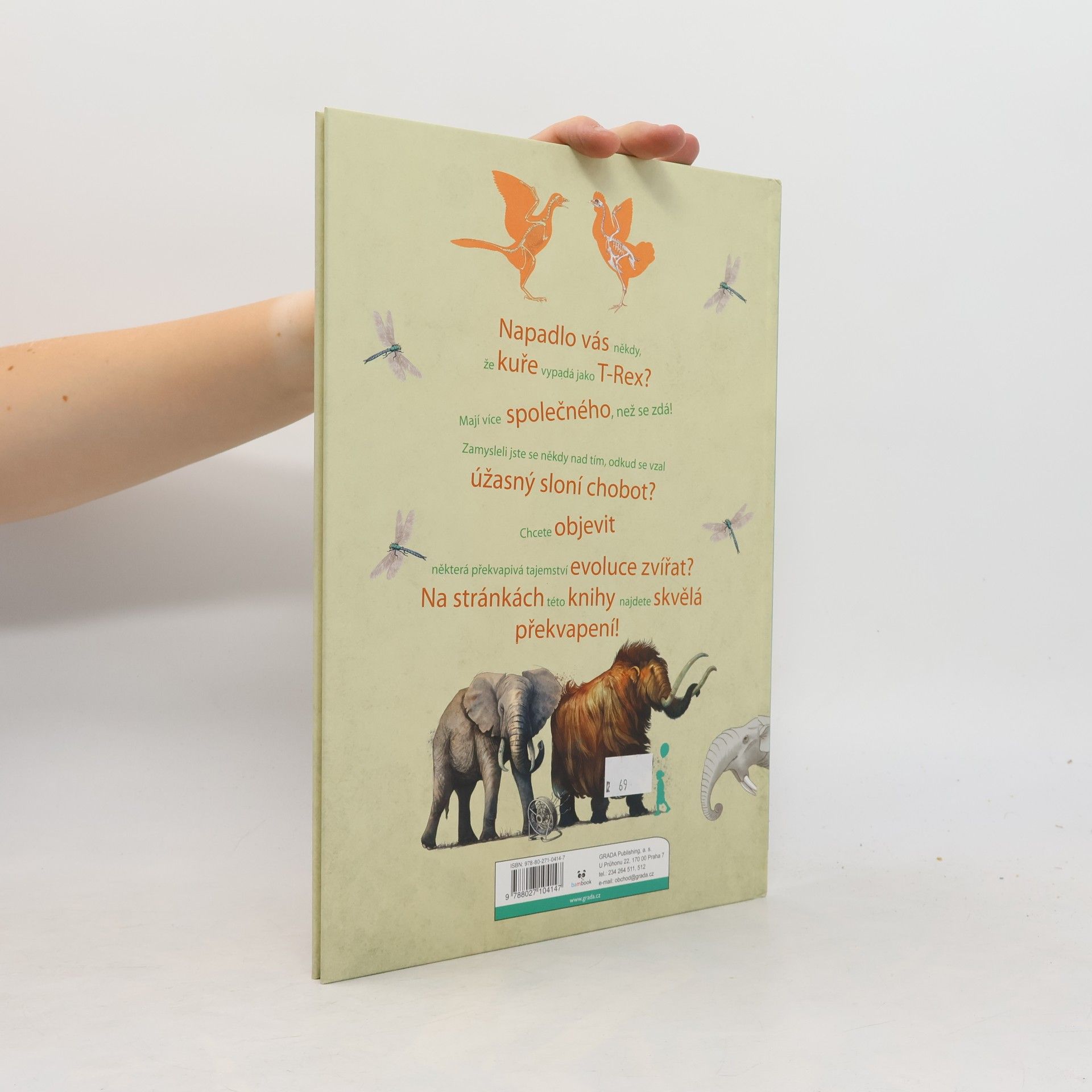 Autores varios To kuře je T-Rex! : velká kniha o evoluci zvířat