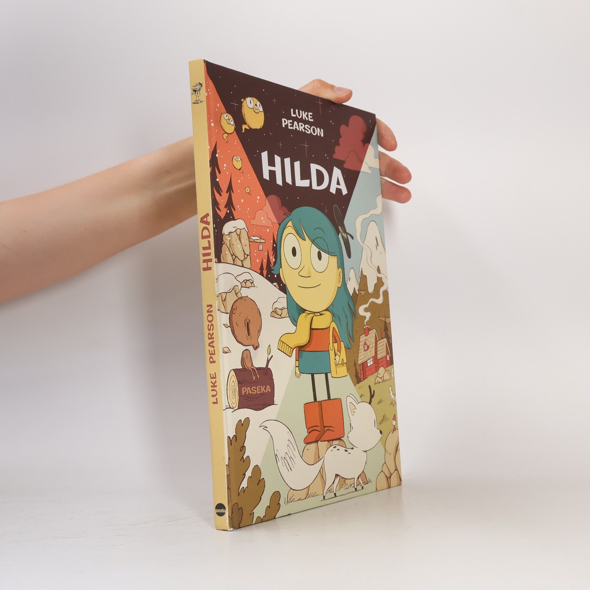 Luke Pearson Hilda a troll ; Hilda a půlnoční obr