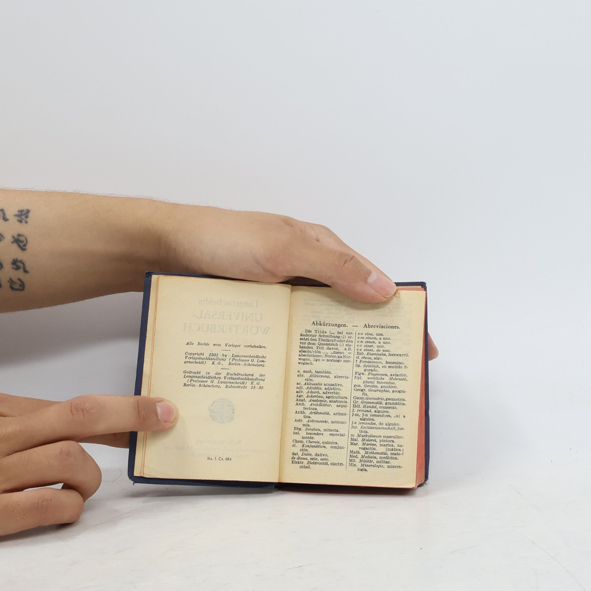 Kolektív autorov Langenscheidts Universal Wörterbuch. Deutsch-Spanisch