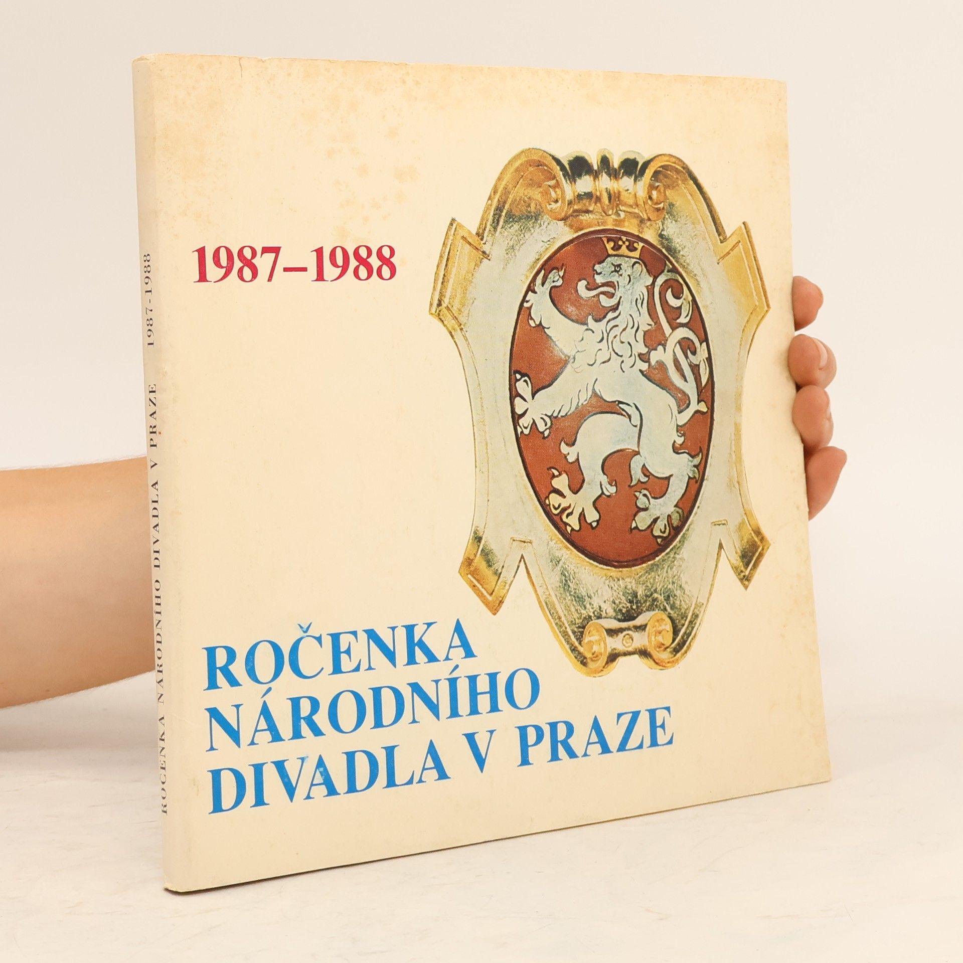 Ročenka národního divadla v Praze 1987-1988
