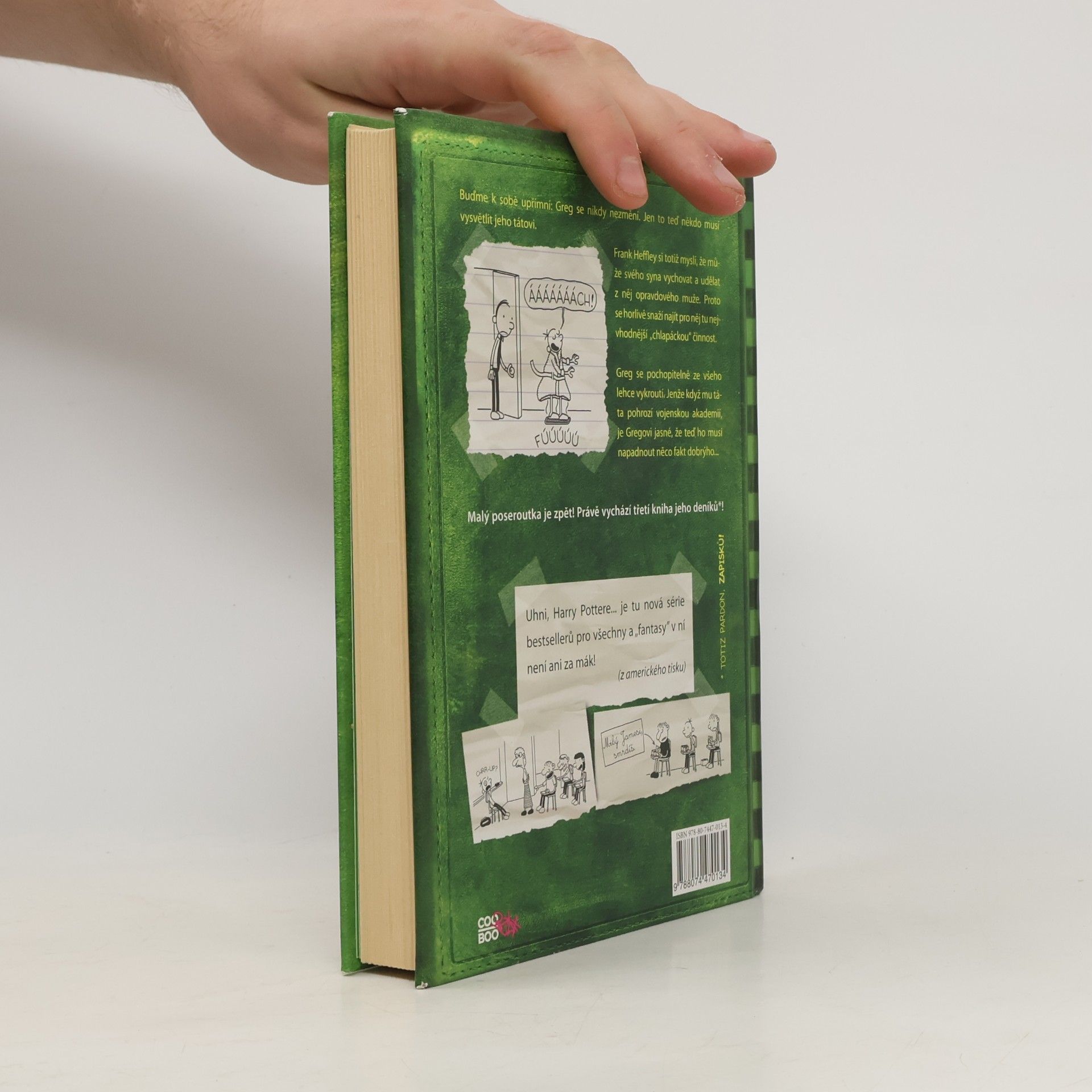 Jeff Kinney Deník malého poseroutky 3. Poslední kapka