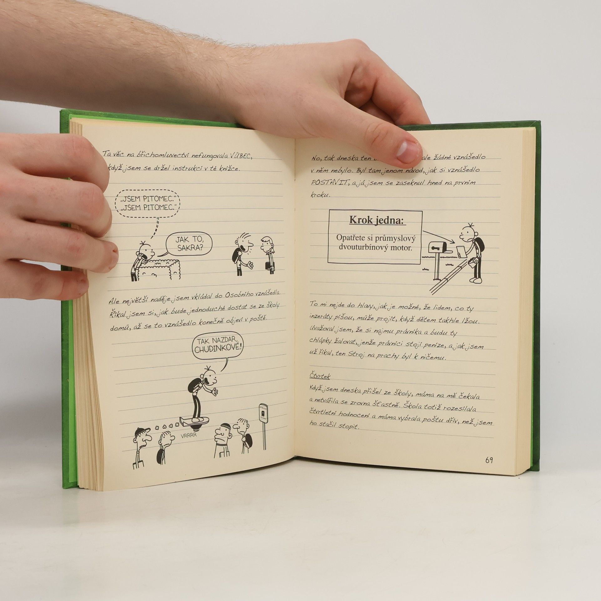 Jeff Kinney Deník malého poseroutky 3. Poslední kapka